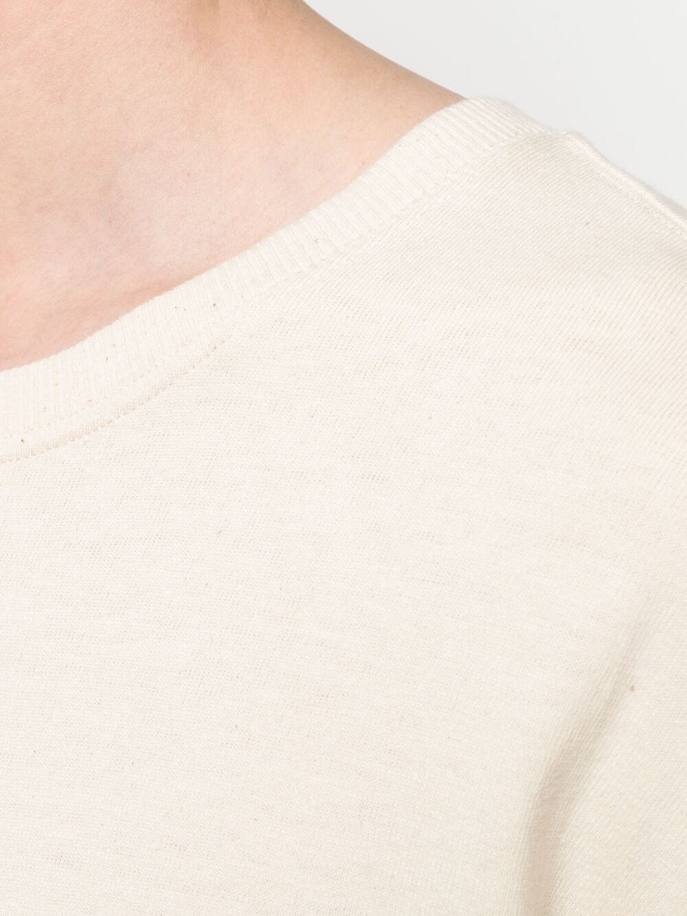 slogan-print cotton sweatshirt - 5