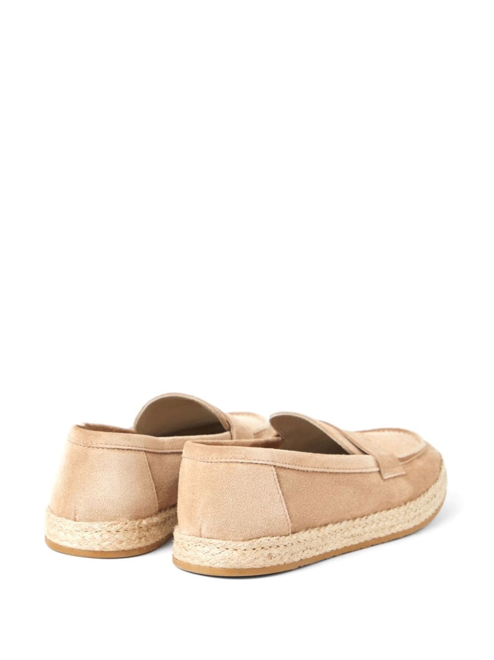 penny-slot suede espadrilles - 3