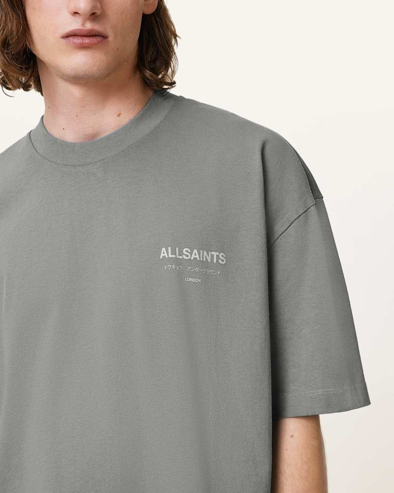 UNDERGROUND OVERSIZED CREW NECK T-SHIRT 6
