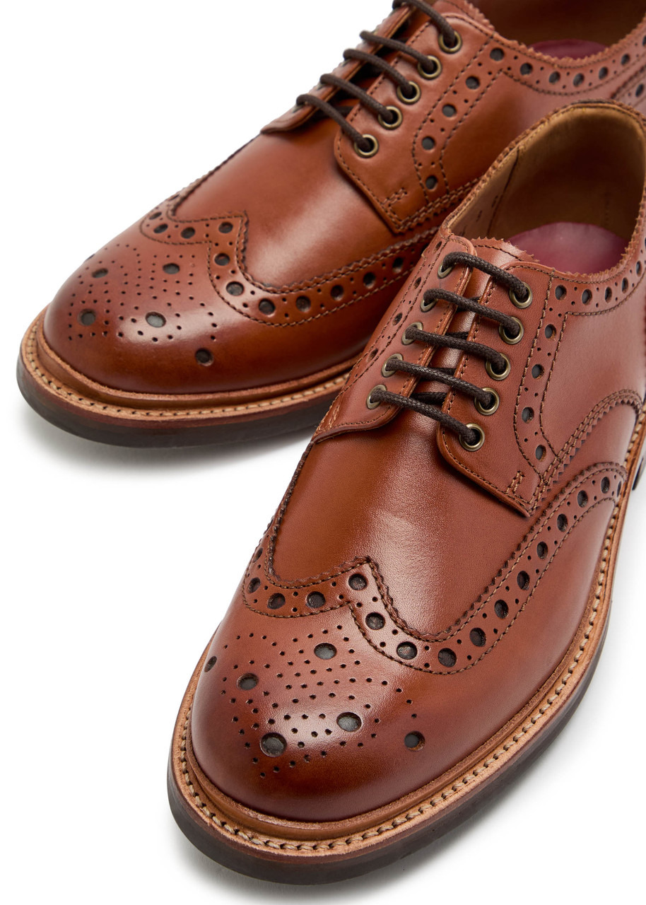 Grenson Archie Leather Brogues - 3