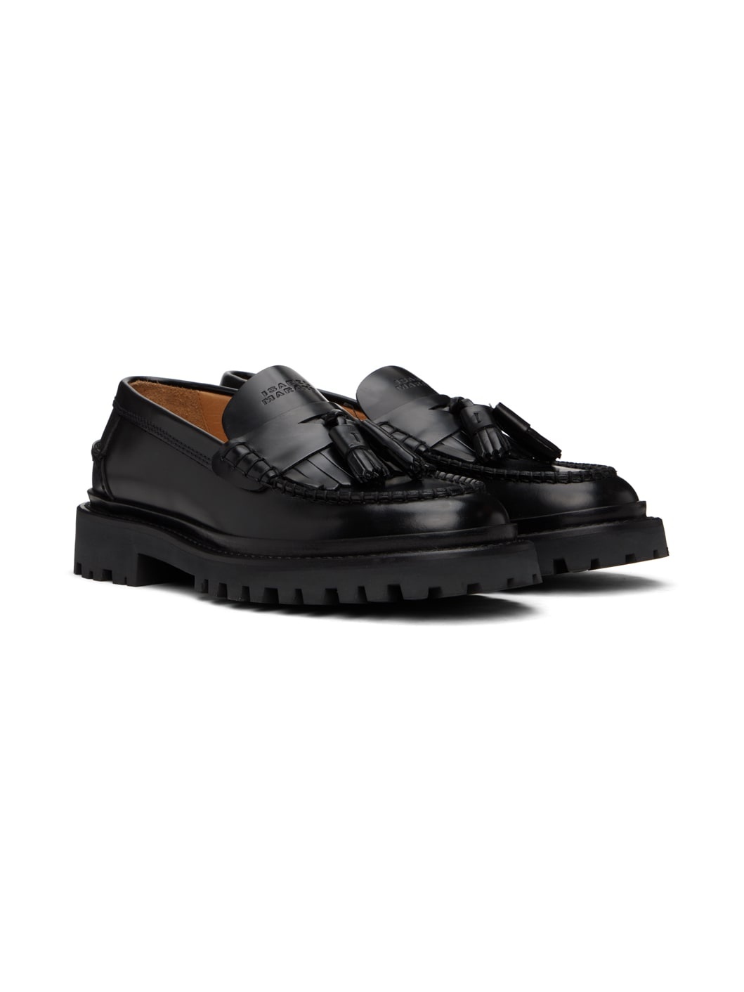 Black Frezza Loafers - 4