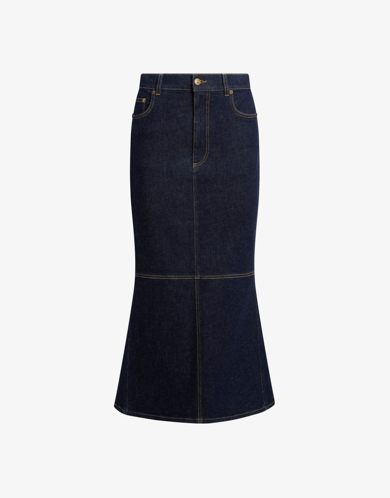 STRETCH DENIM SKIRT 4