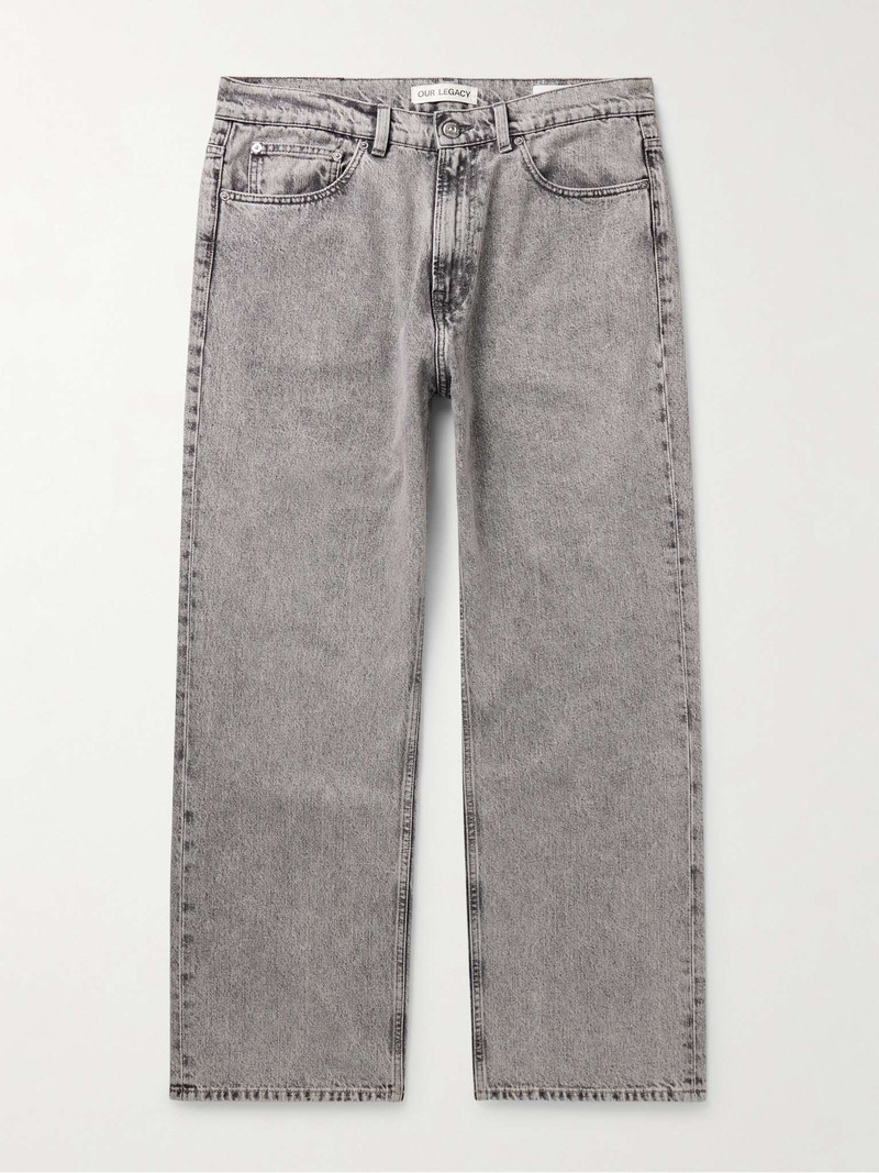 Third Cut Straight-Leg Jeans - 1