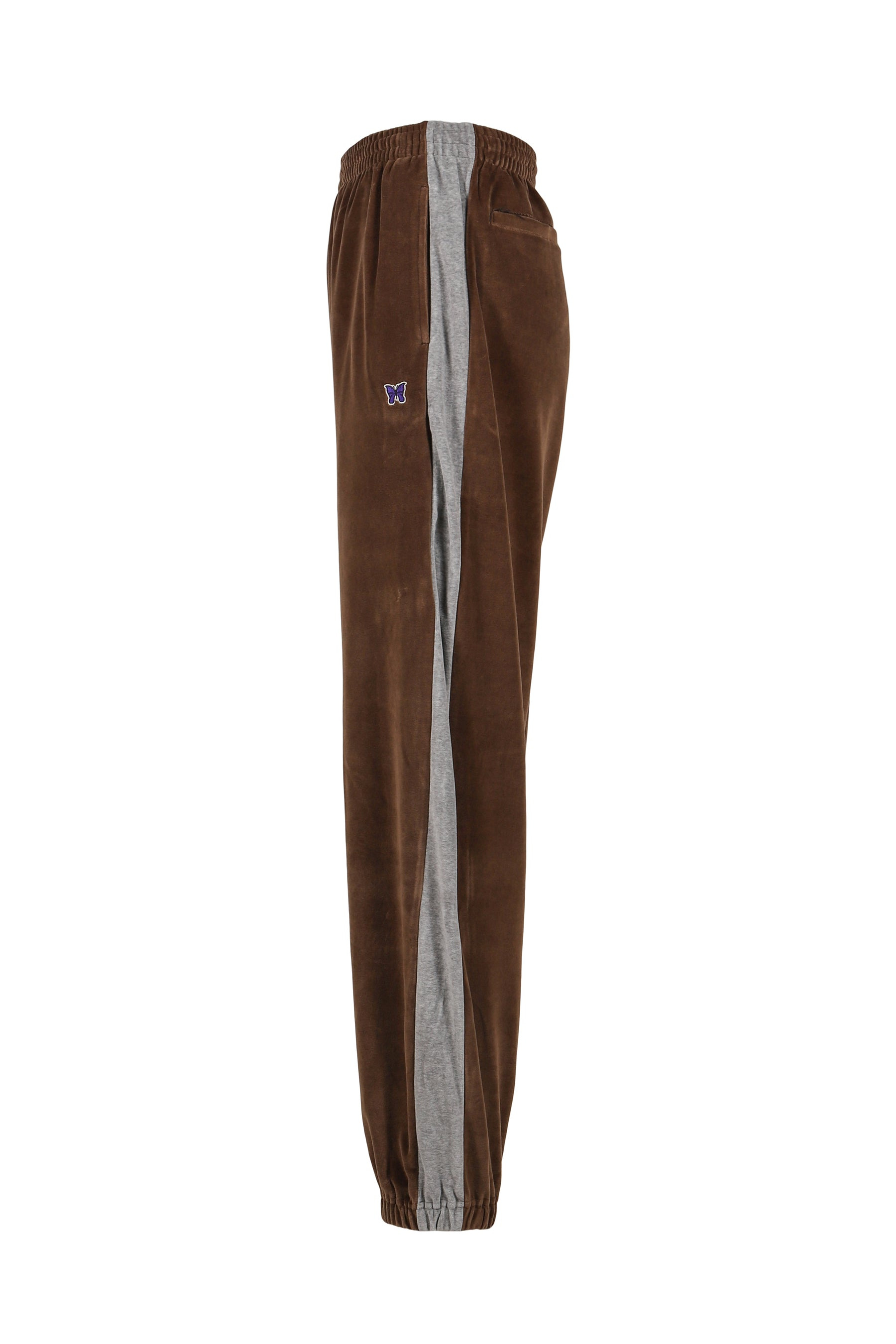 SIDE LINE SWEAT PANT - C/PE VELOUR / BRW - 3