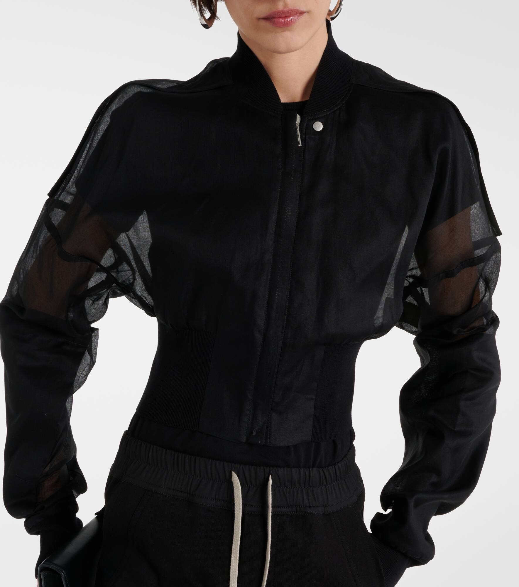 Cotton bomber jacket - 4