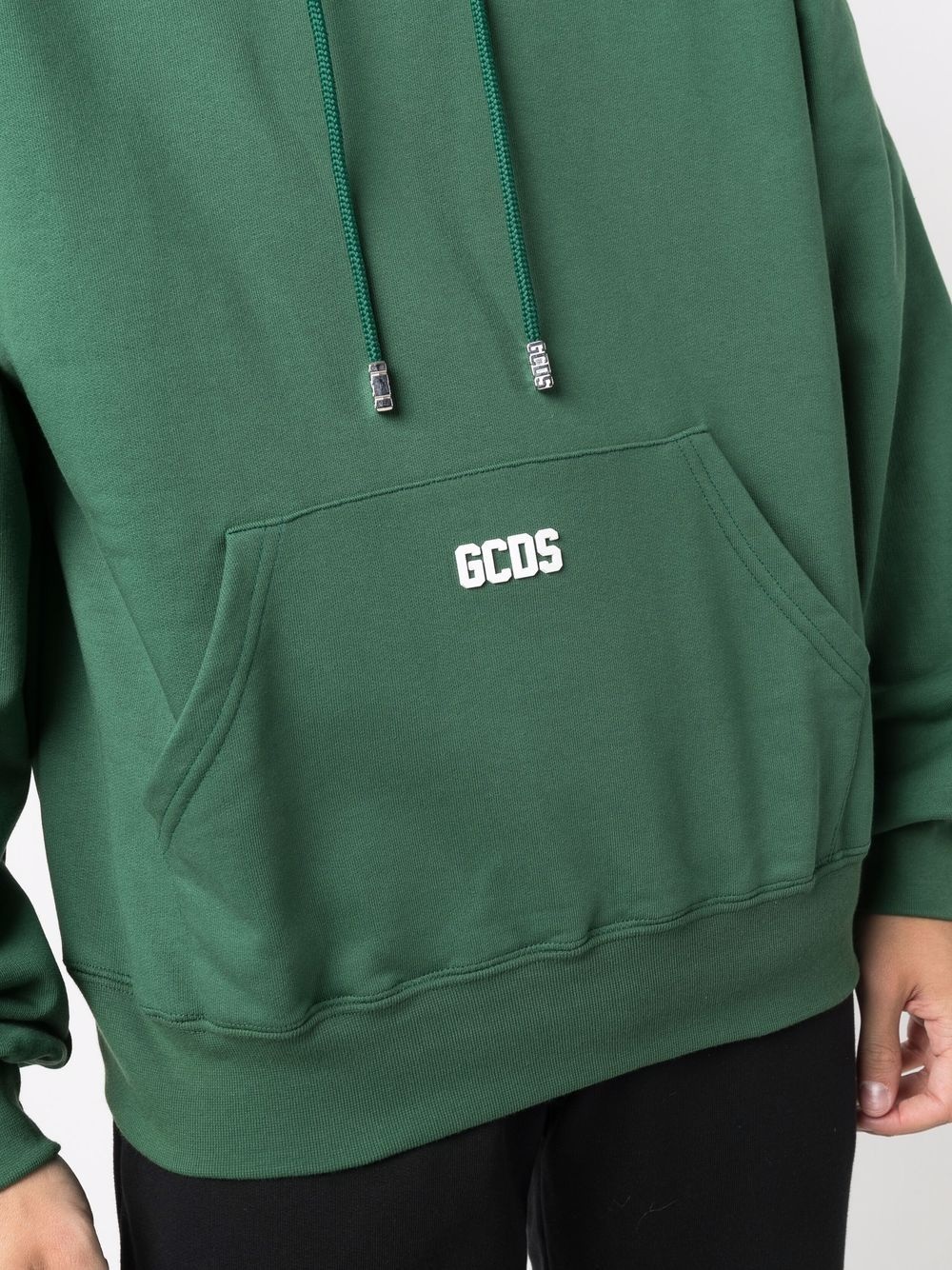 logo plaque hoodie - 5