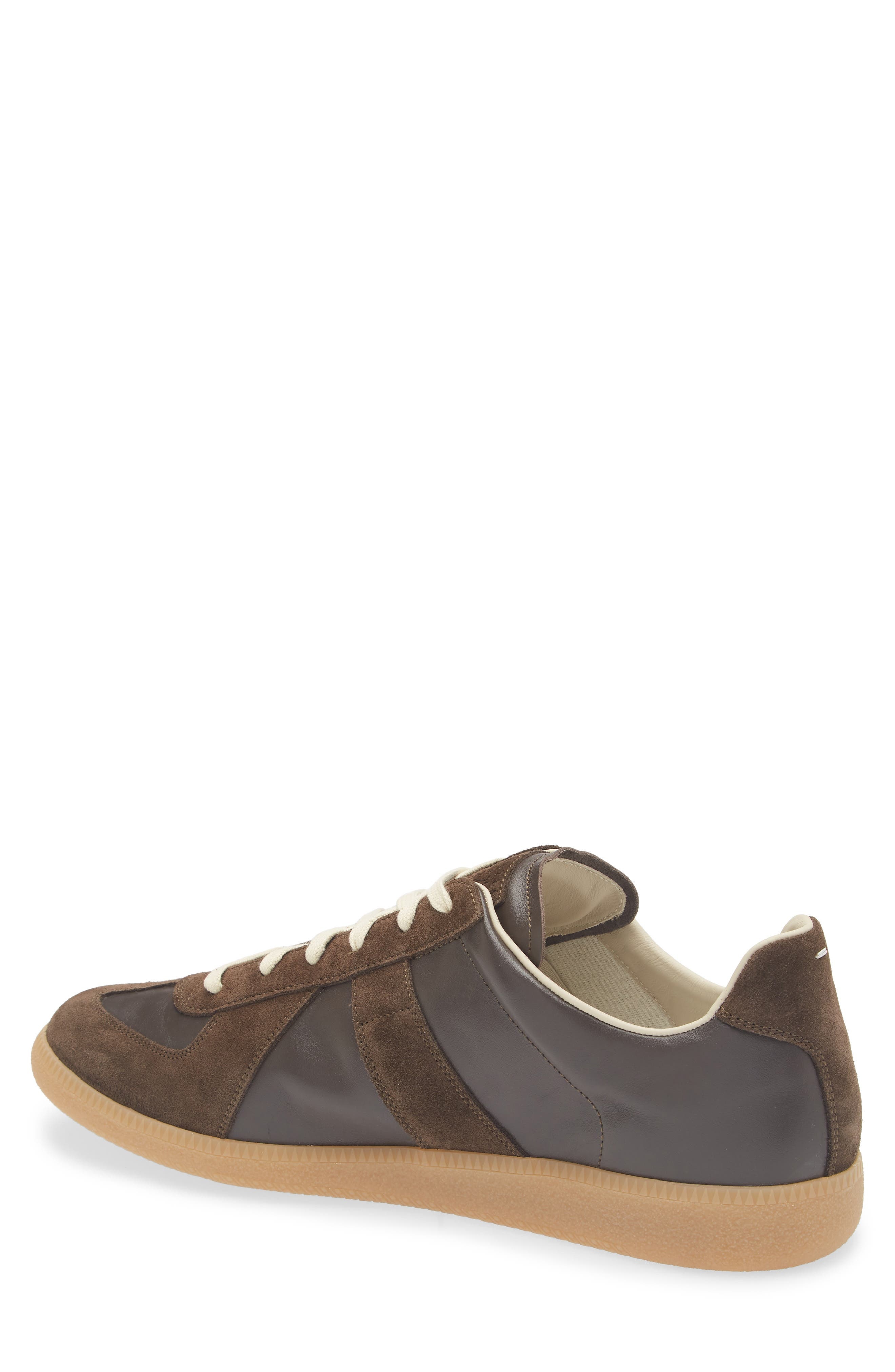 Maison Margiela Replica Low Top Sneaker in Dark Brown at Nordstrom - 2