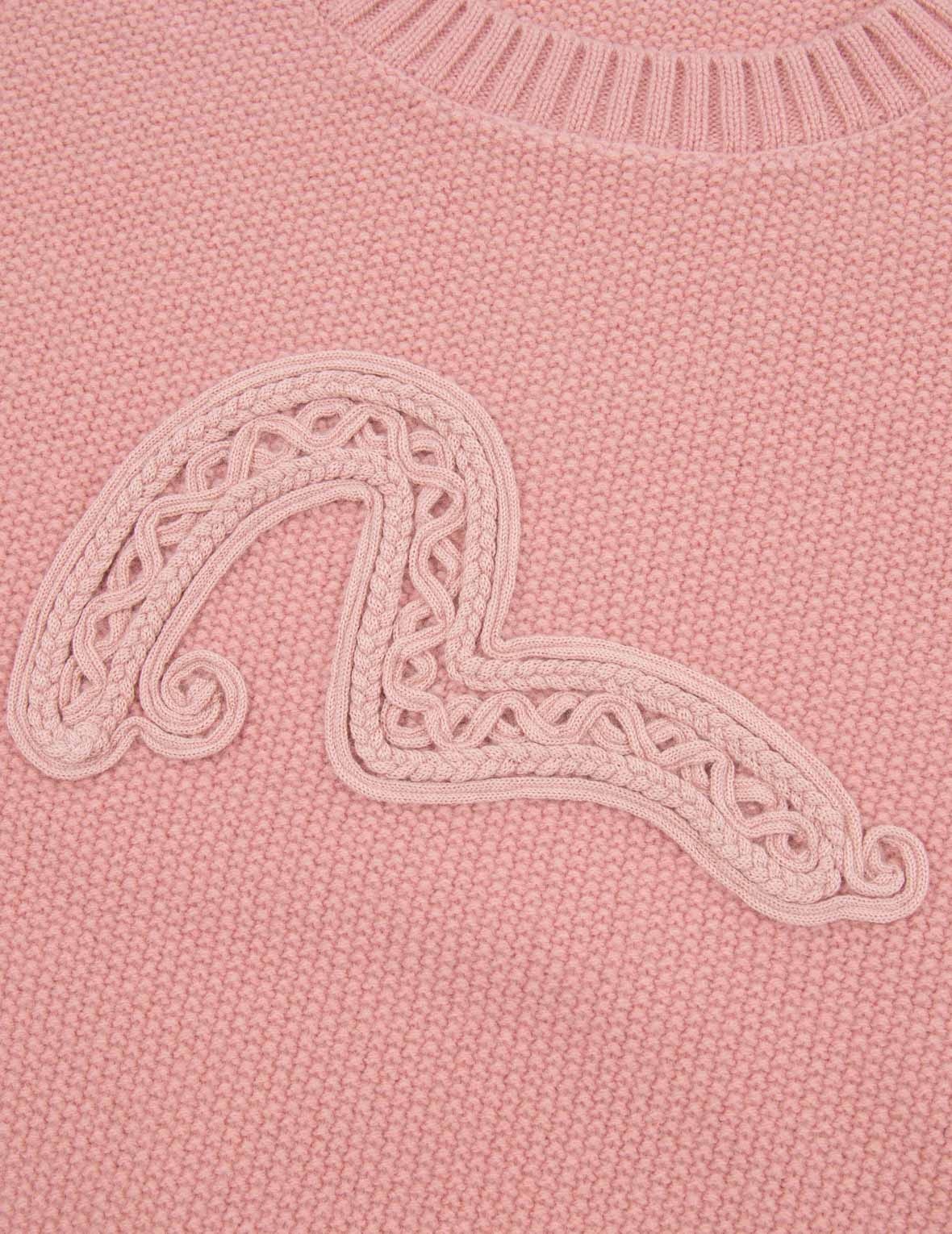 TEXTURE SEAGULL KNITTED SWEATER - 7