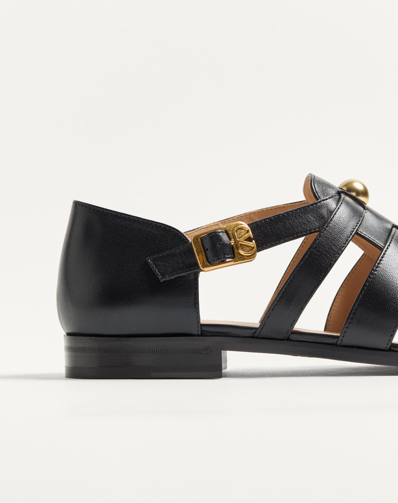 Valentino STUDSHIELD FISHERMAN CALFSKIN SANDAL outlook