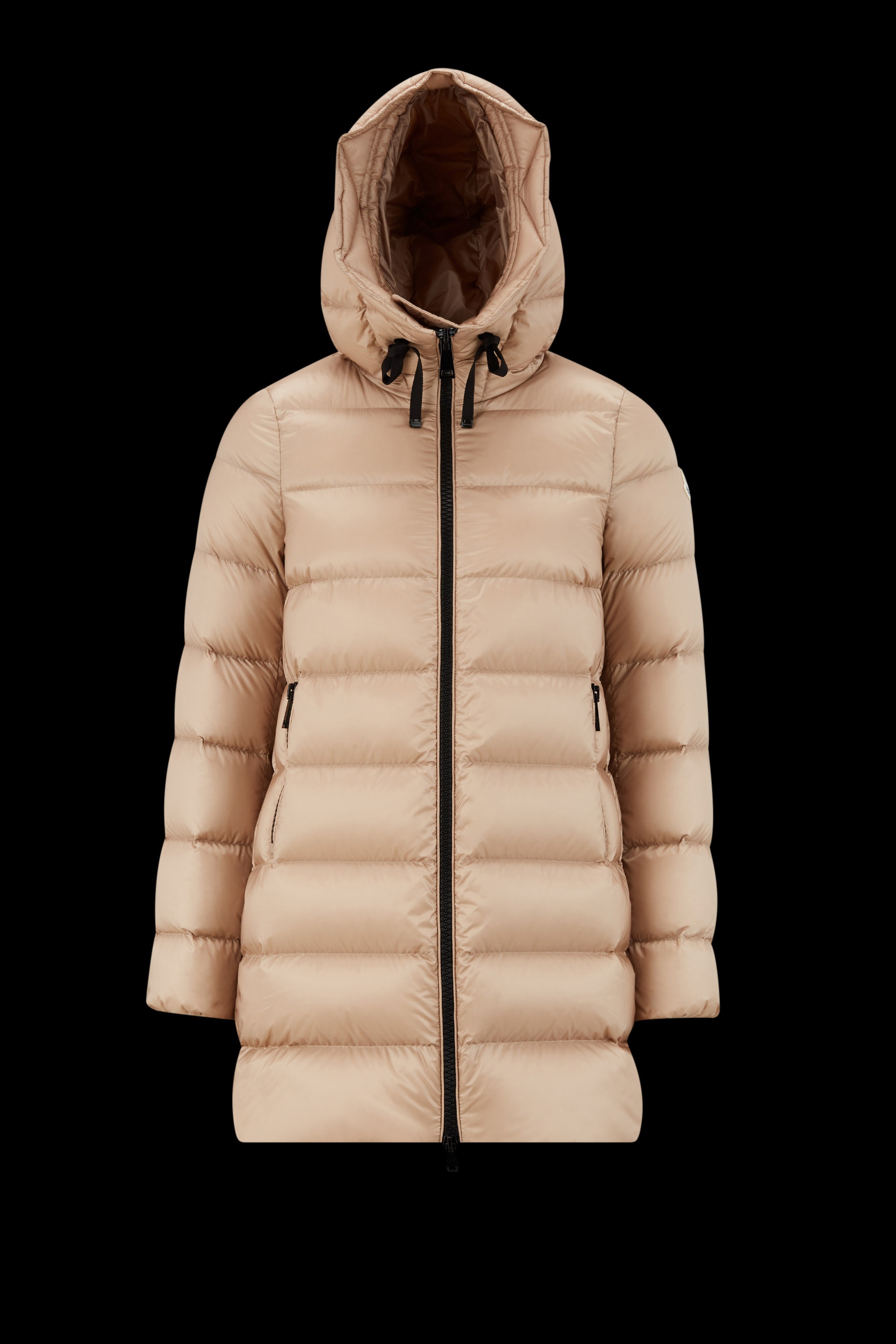 Moncler Suyen Long Down Jacket | REVERSIBLE