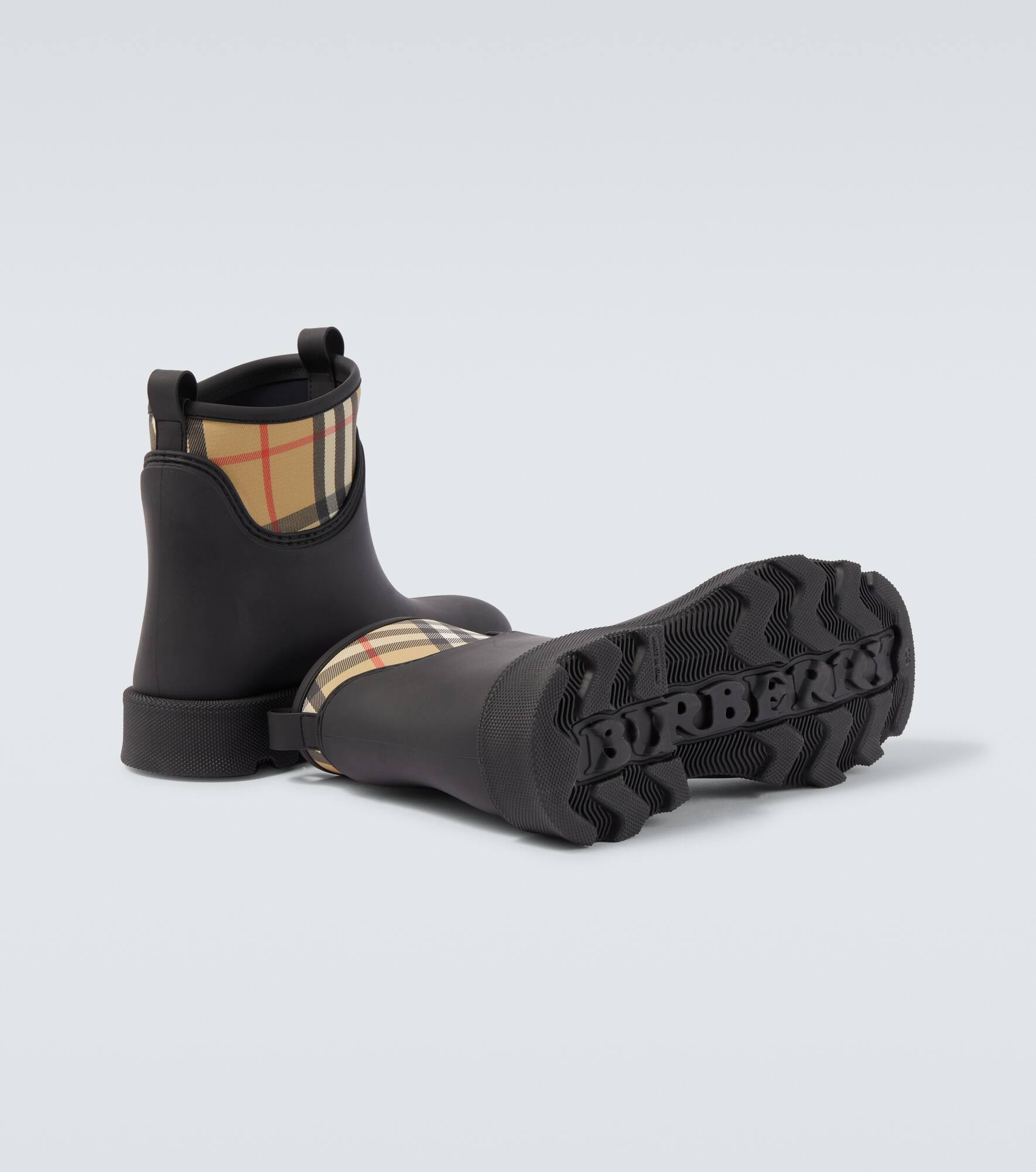 Burberry Check rain boots - 7