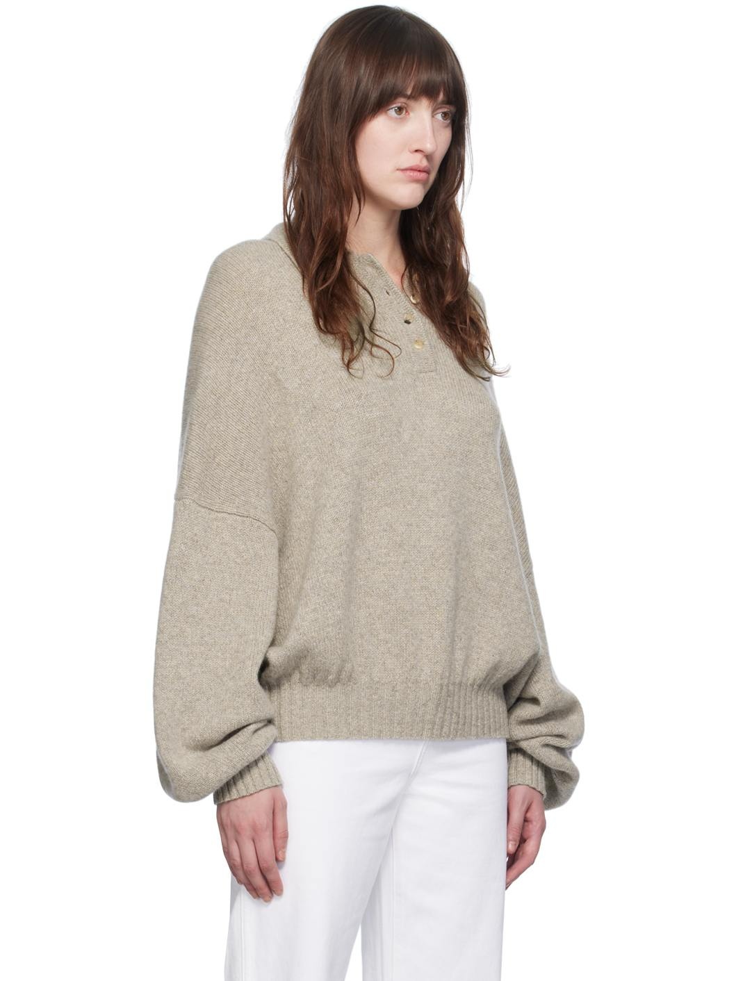 Beige 'The Rene' Sweater - 2