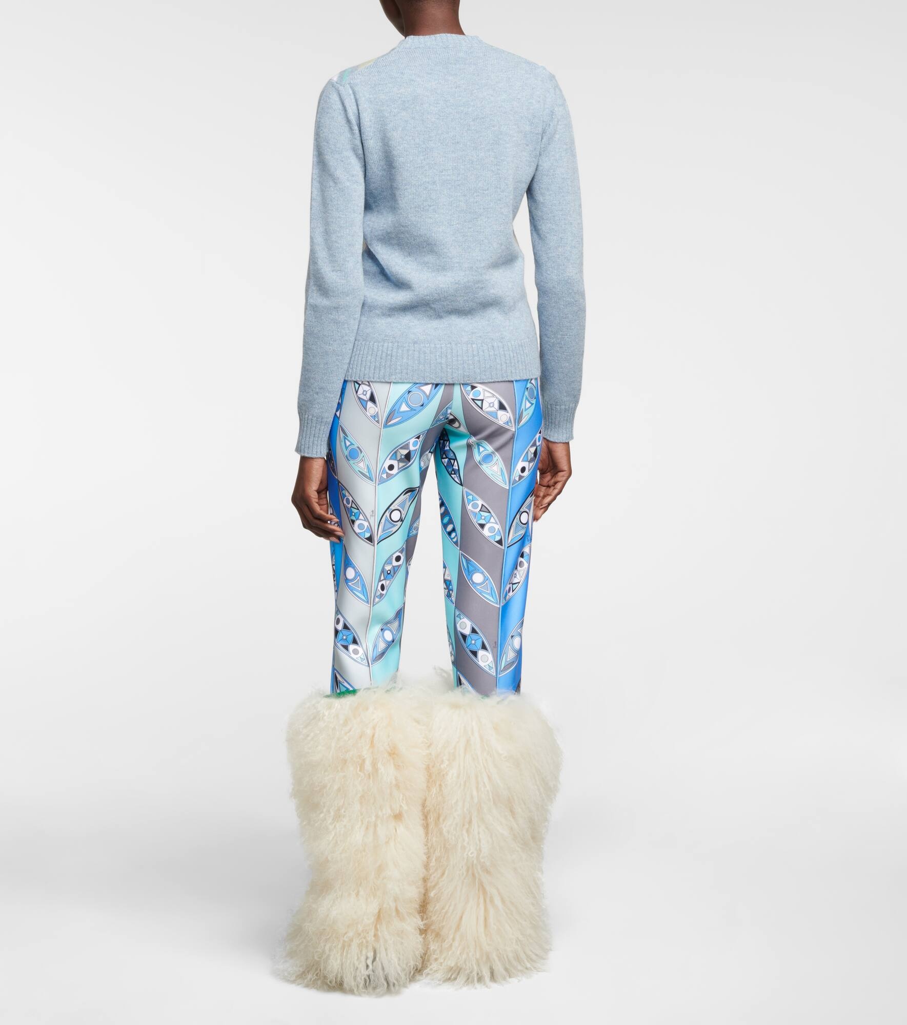 x Fusalp intarsia wool sweater - 3
