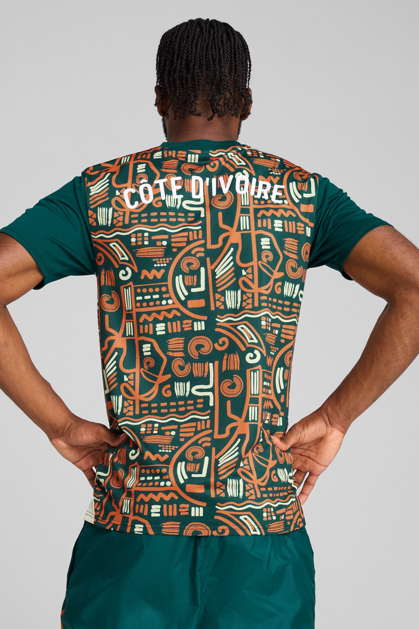 Ivory Coast 2025 Men's Pre-Match Soccer Jersey - 6