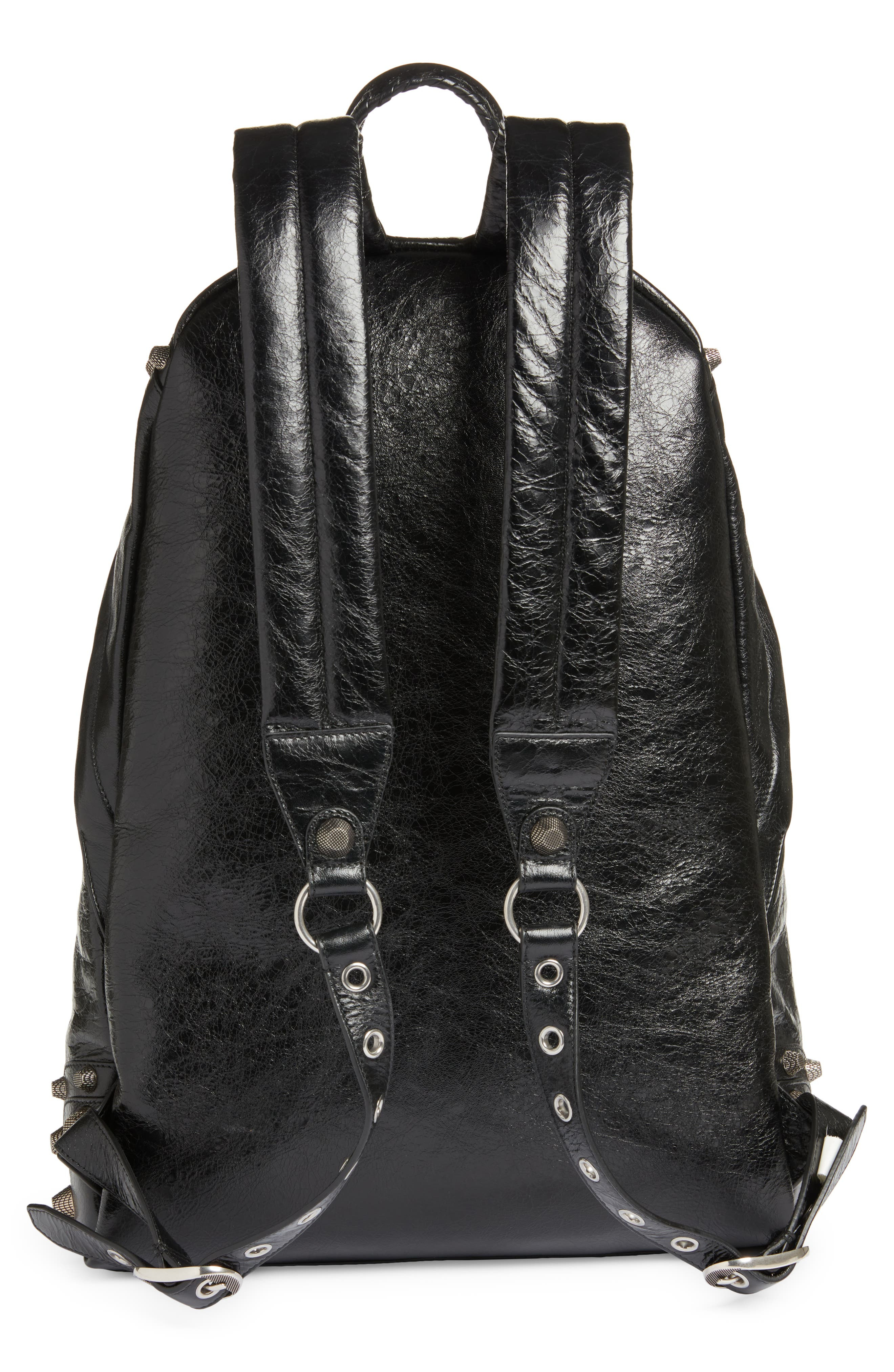 Balenciaga Medium Le Cagole Leather Backpack in Black at Nordstrom - 2