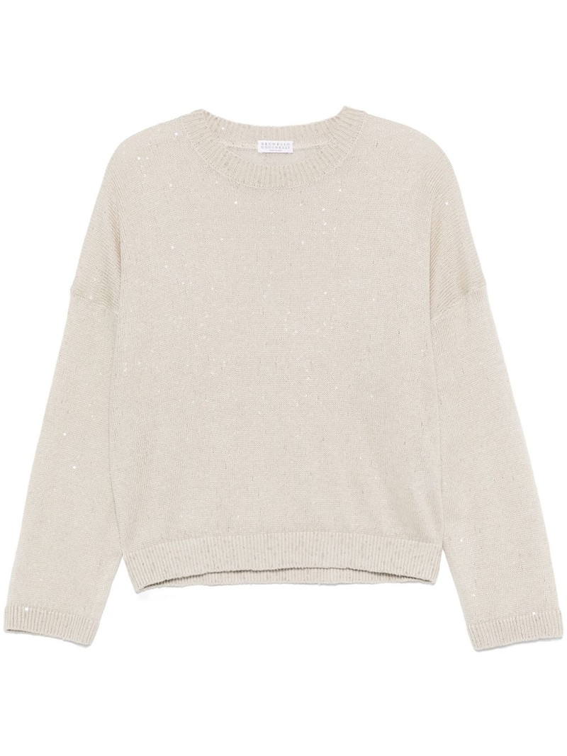 sequin-embellished top 1