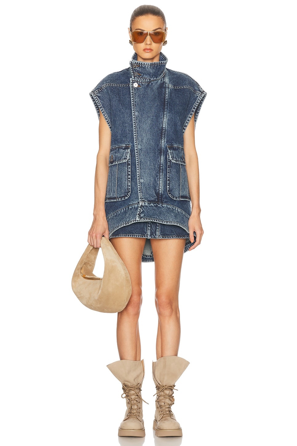 Patch Pocket Mini Skirt - 5