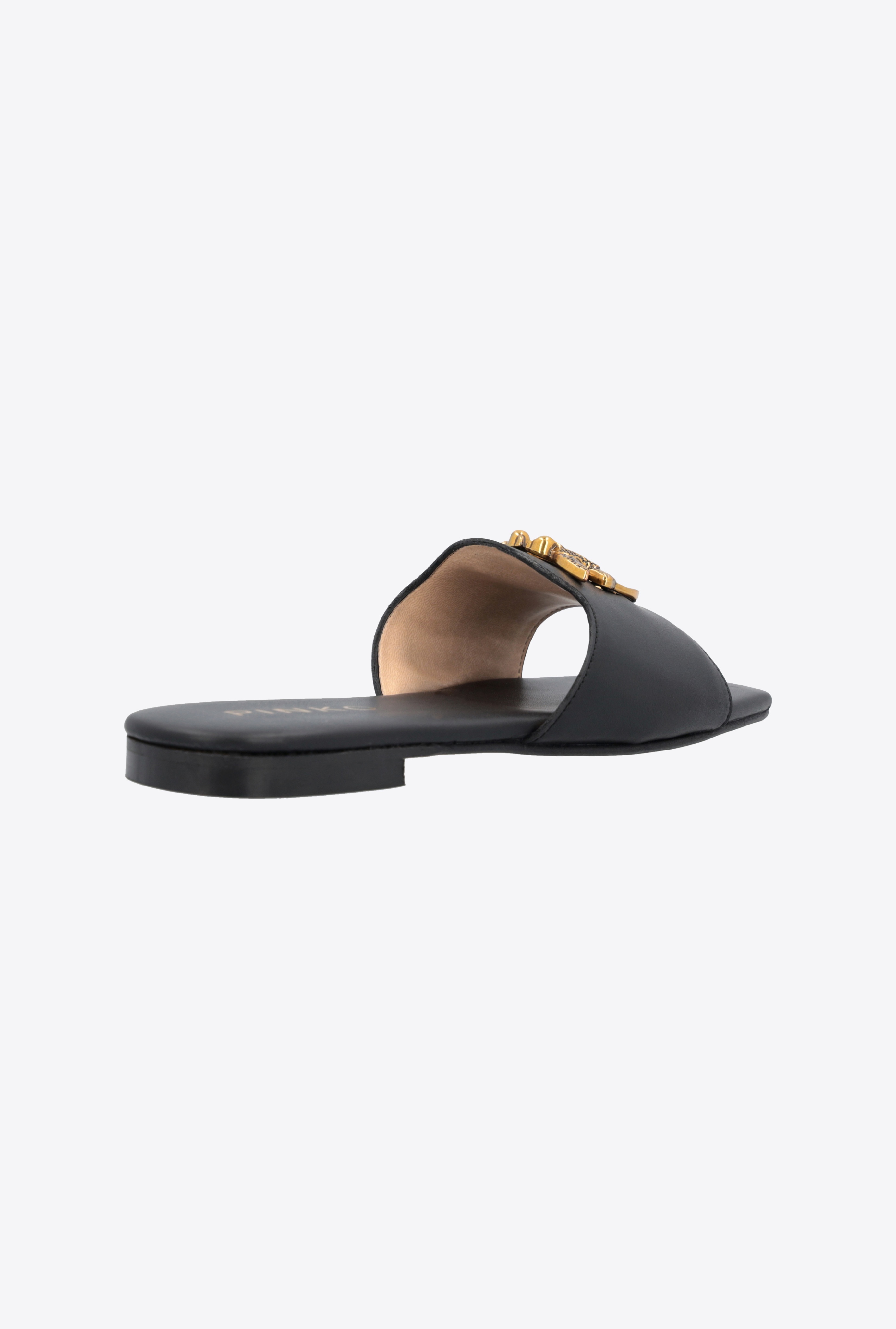 FLAT LEATHER SLIP-ONS - 3