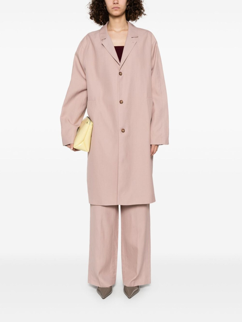Loulou de Saison single-breasted coat outlook