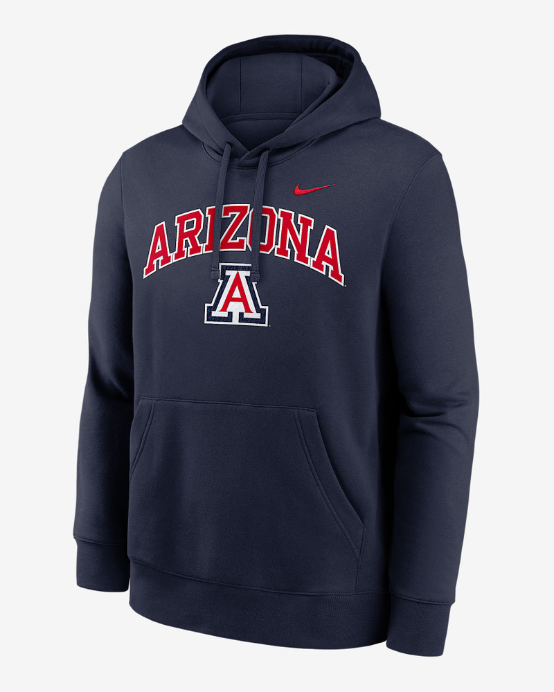 Arizona Arch Men's Nike College Pullover Hoodie 1