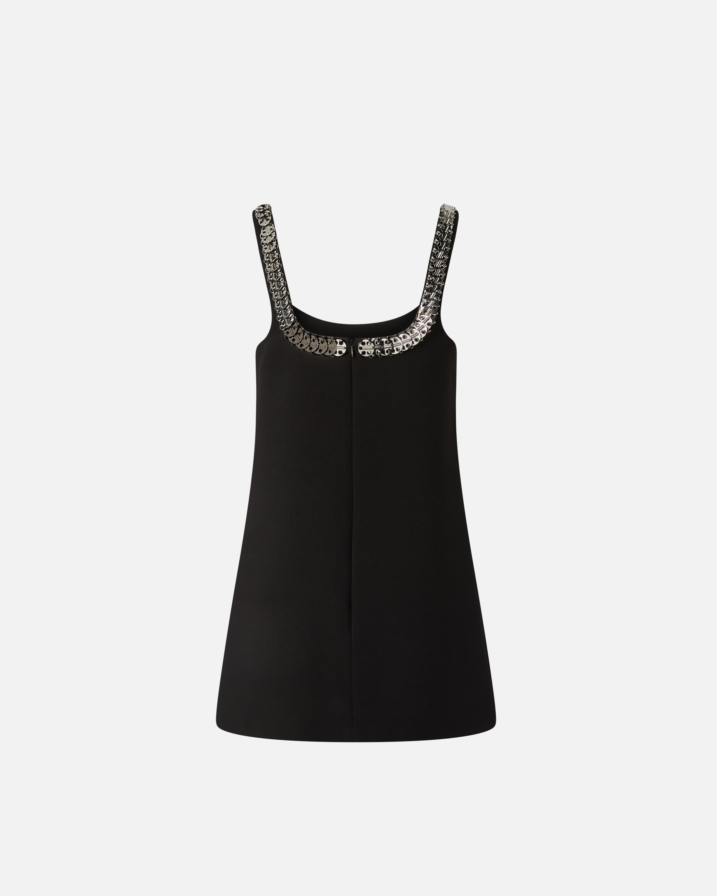 MINI CAMI DRESS WITH SHINY EMBROIDERY - 6