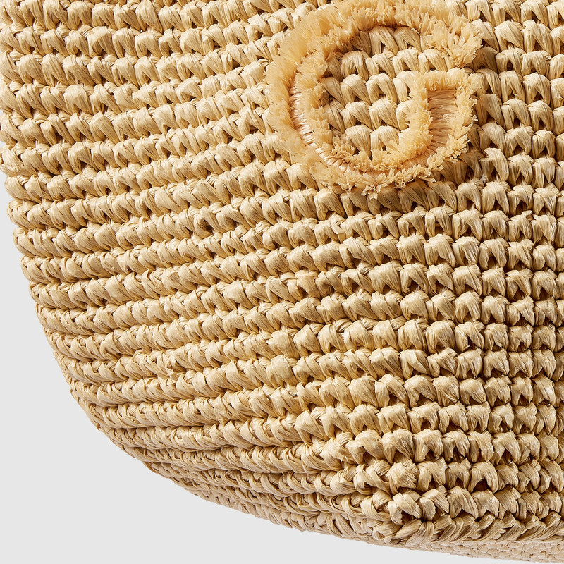 Woven medium tote bag 9