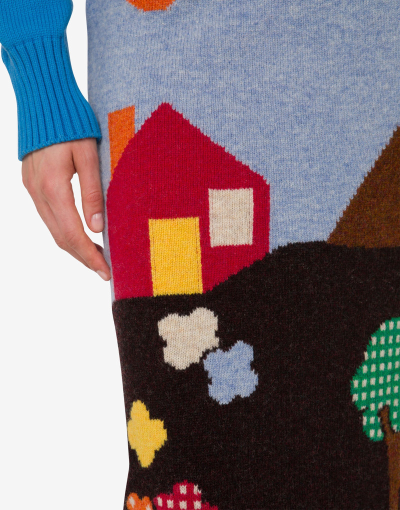 SHETLAND WOOL SKIRT ARCHIVE 4