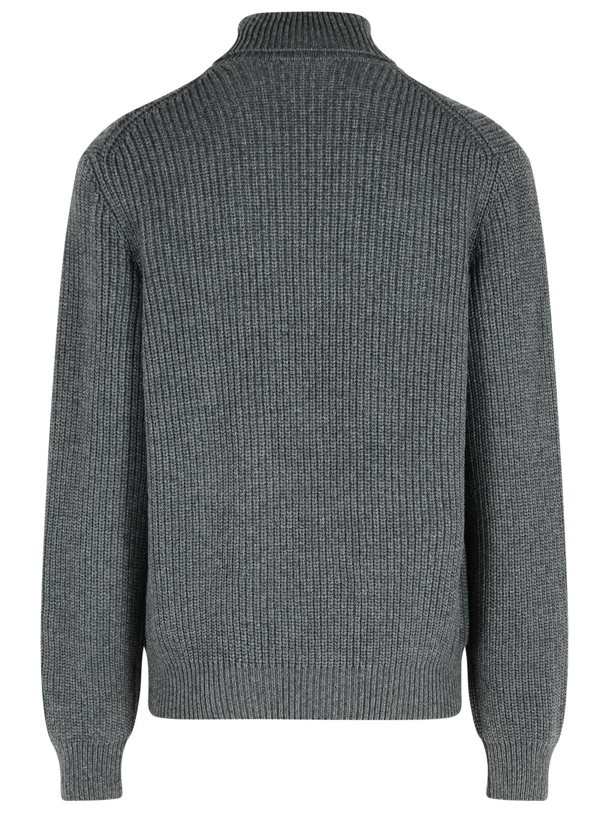 Dolce & Gabbana I Grey Virgin Wool Sweater Men - 3