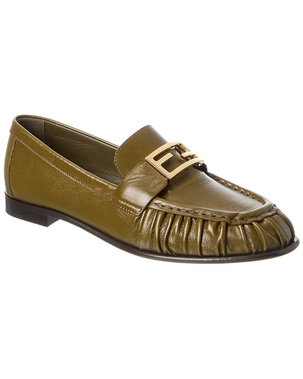 FENDI Baguette Leather Loafer - 1