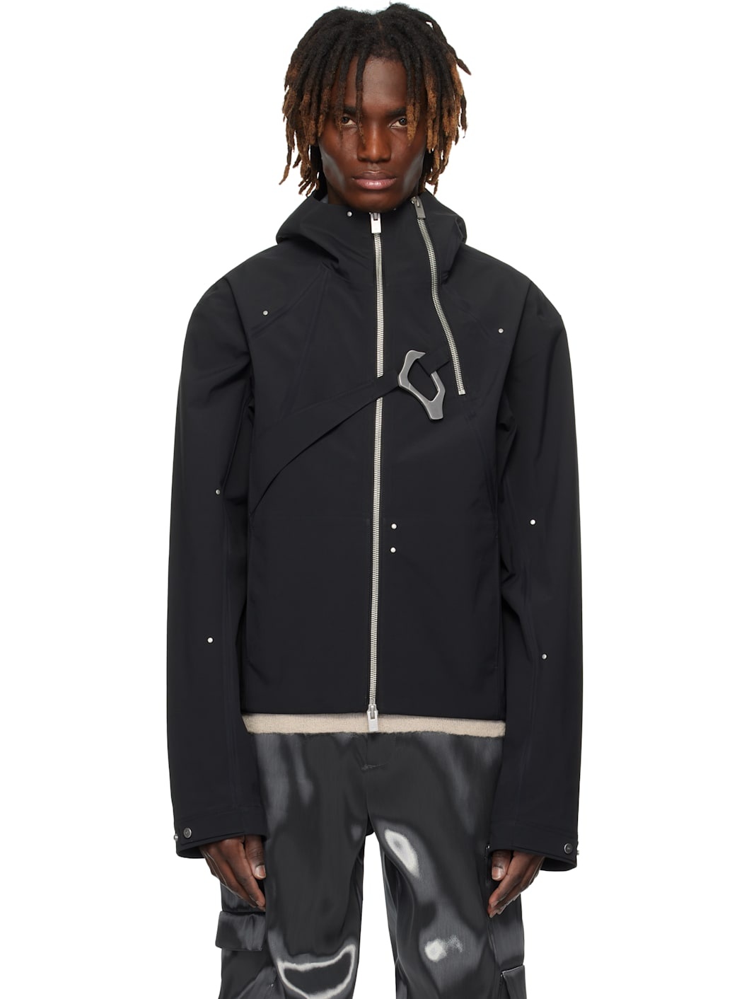Black Cloisterd Technical Jacket - 1