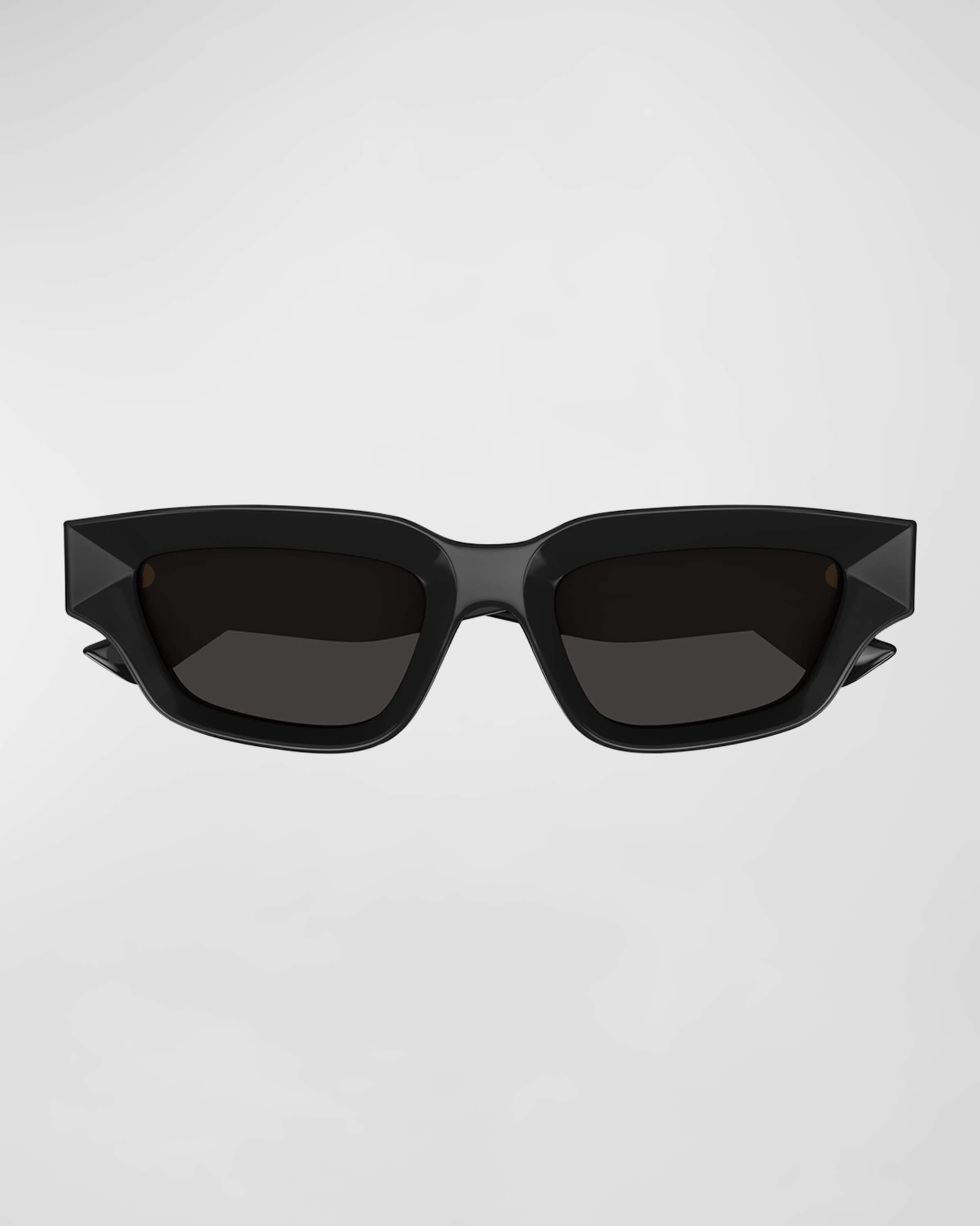 Men's Acetate Rectangle Sunglasses - 3