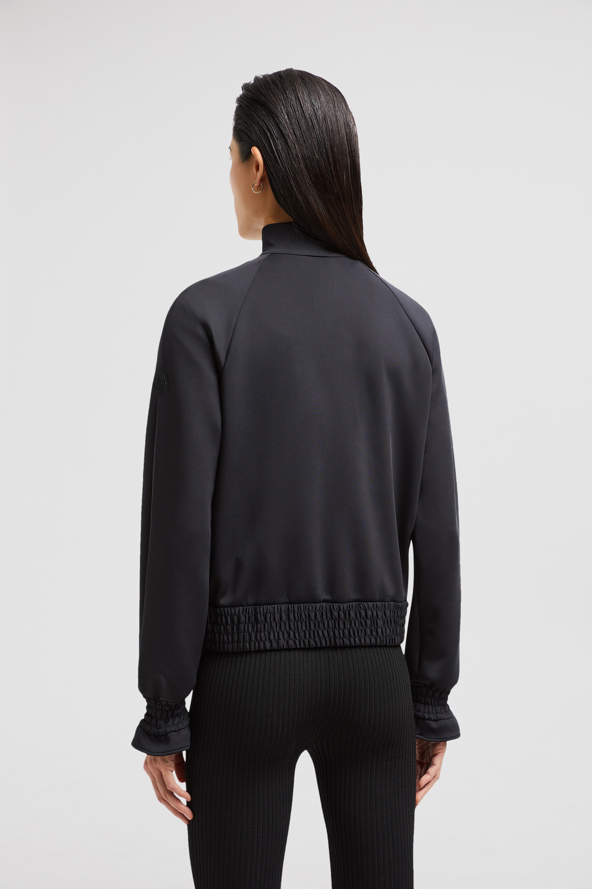 Neoprene Zip-Up Sweatshirt - 5