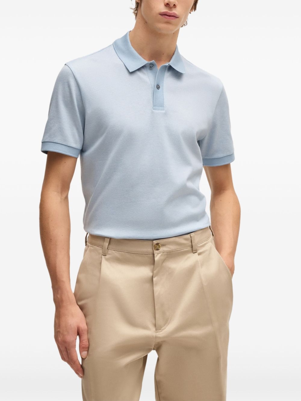 cotton polo shirt - 3