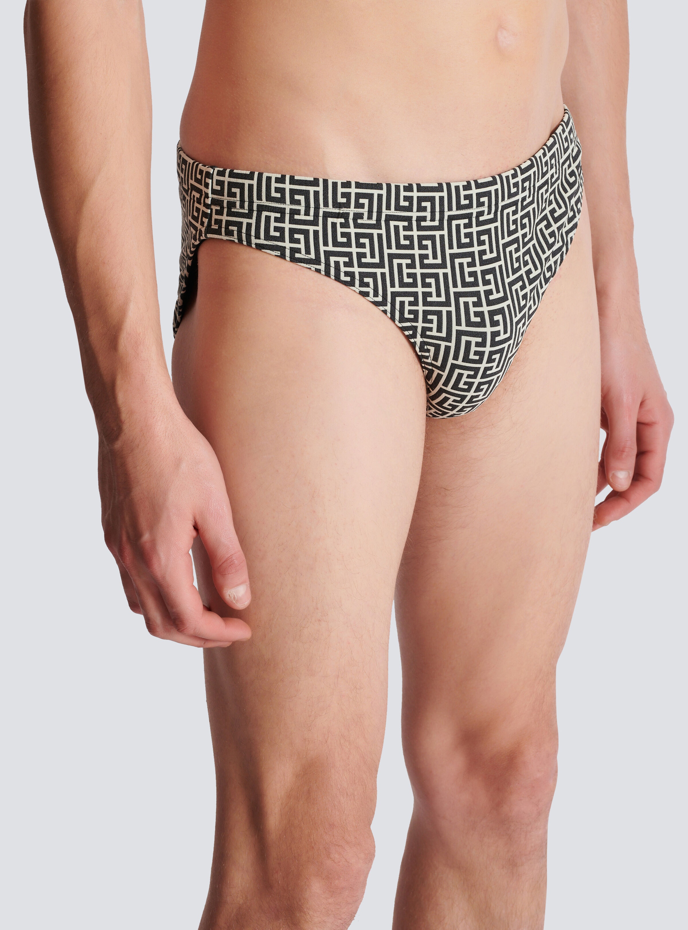 Printed PB Labyrinth swimming trunks - 6