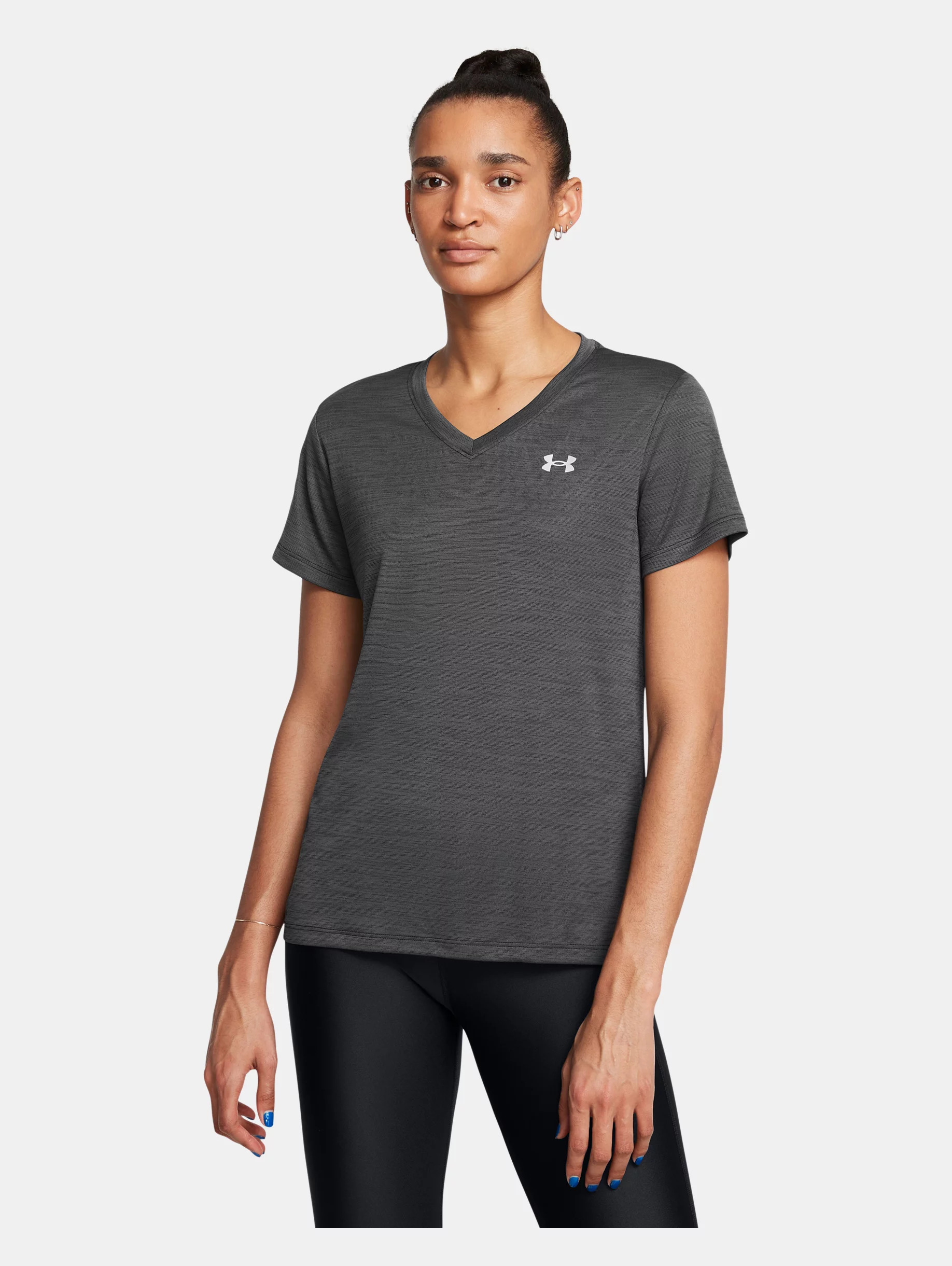 Women's UA Tech™ Twist V-Neck Short Sleeve - 4
