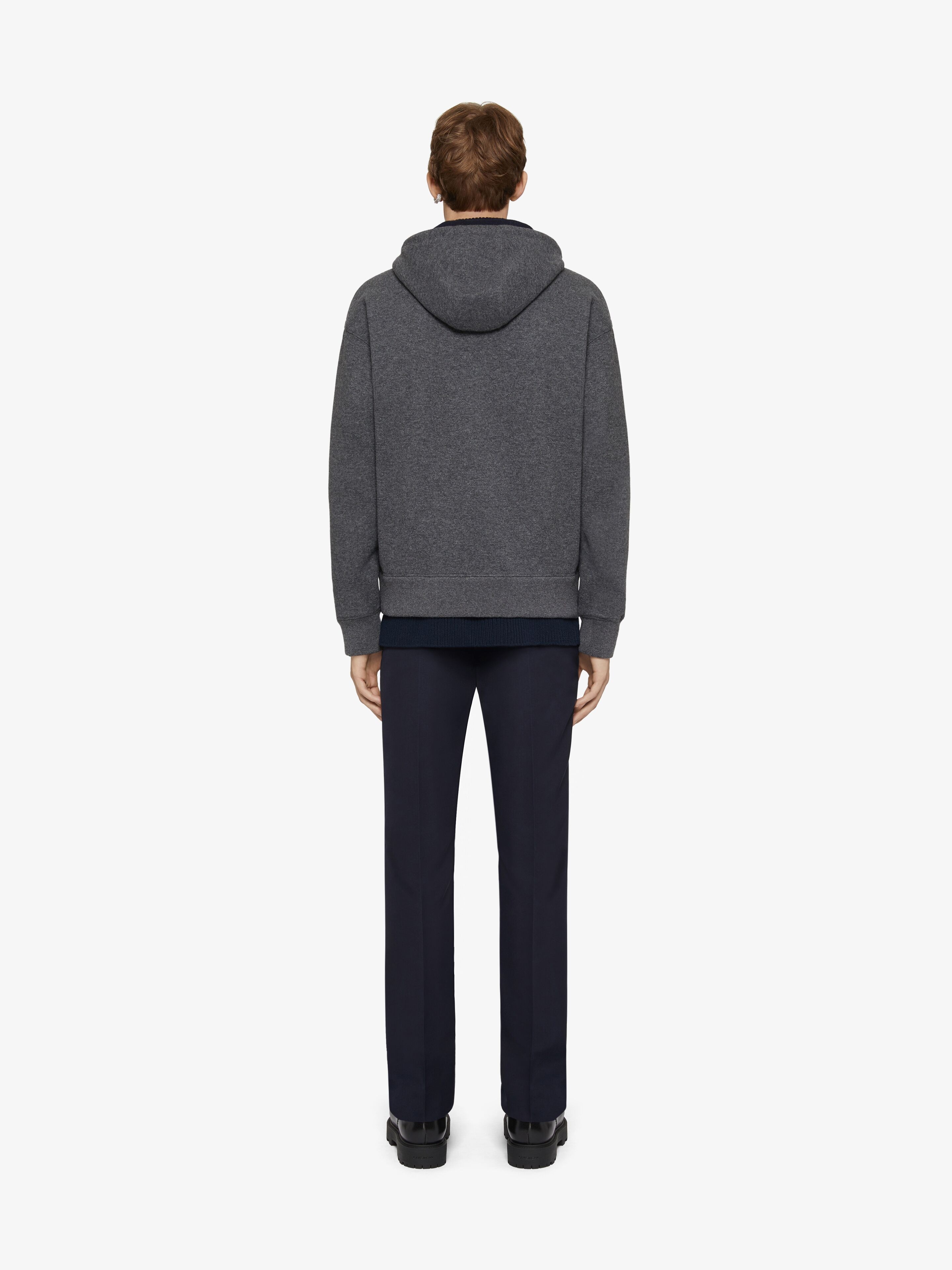 SLIM FIT PANTS IN WOOL - 4