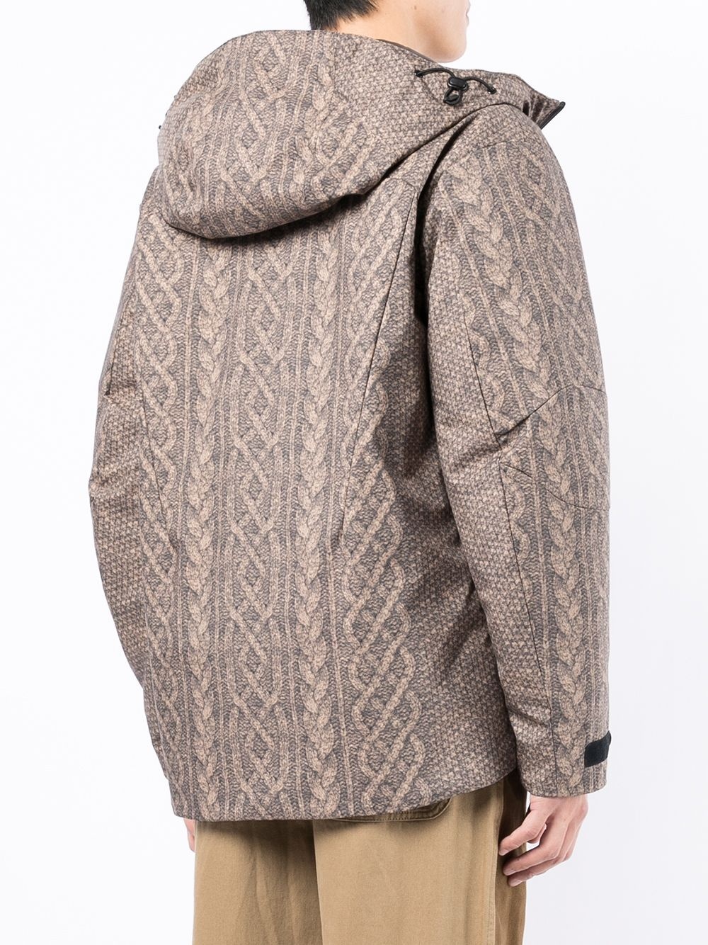 printed hooded jacket - 4