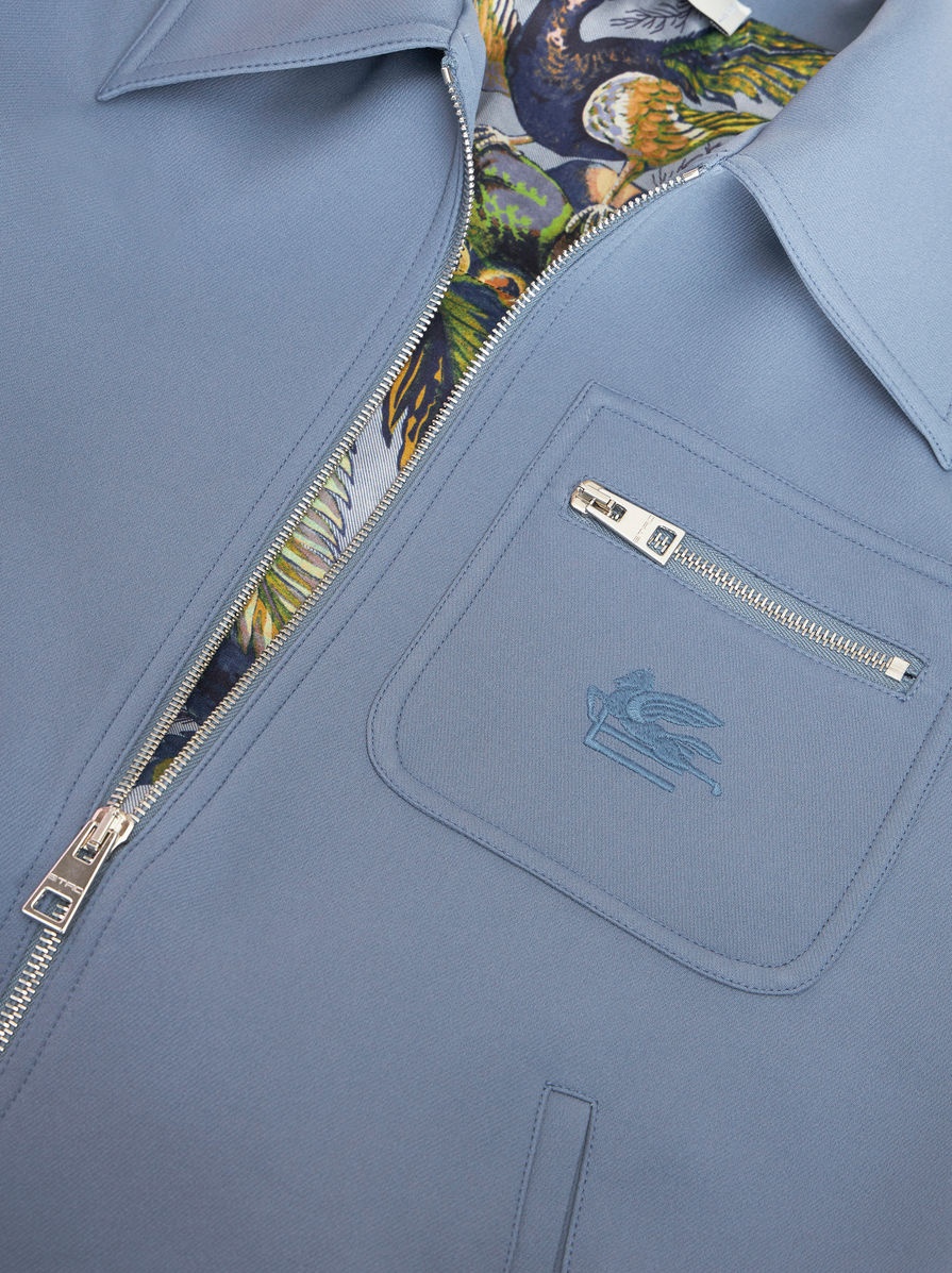 ZIPPED JACKET WITH LOGO - 7