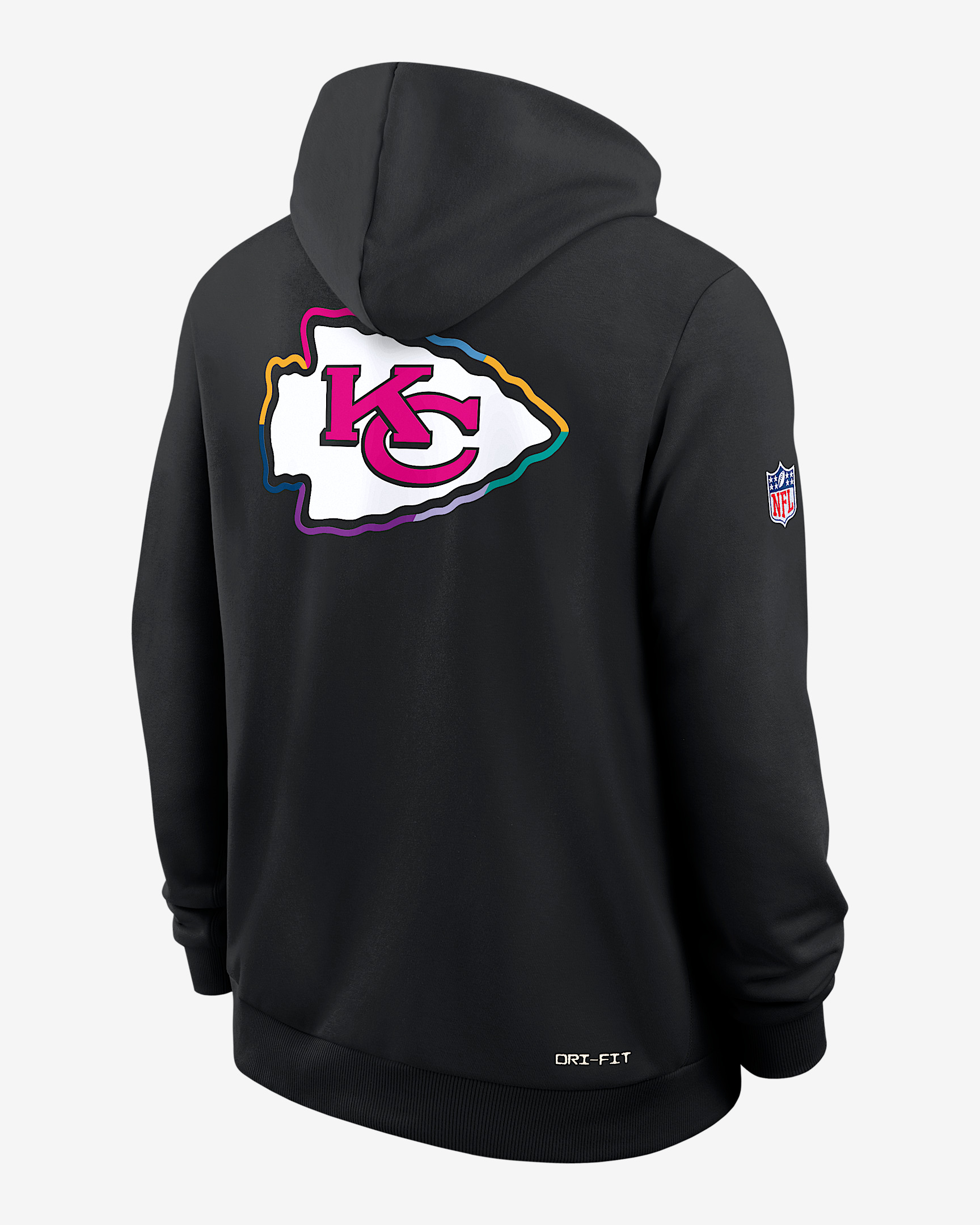 Kansas City Chiefs Crucial Catch Sideline Men's Nike Dri-FIT NFL Pullover Hoodie - 2