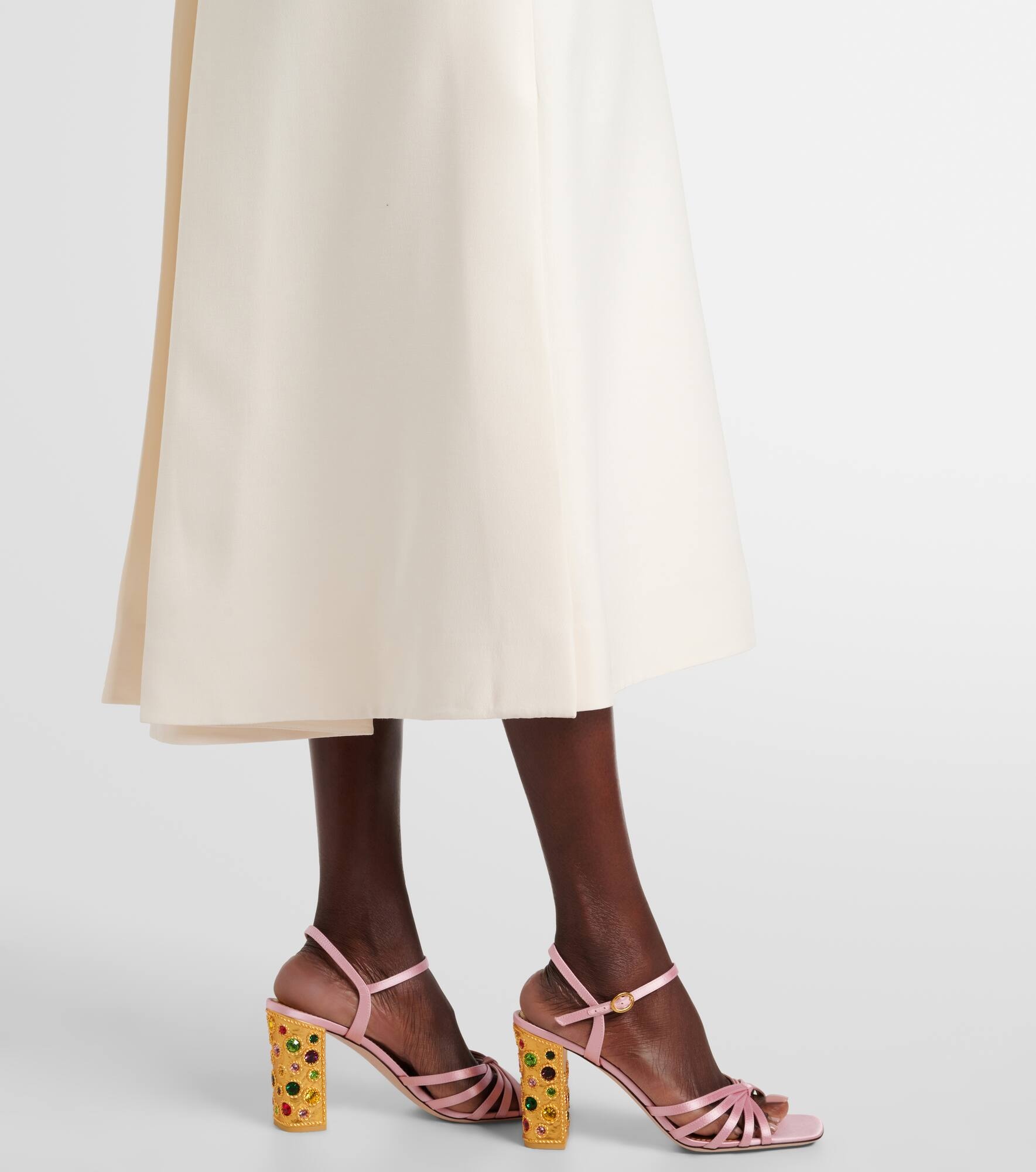 Crepe Couture midi dress - 5