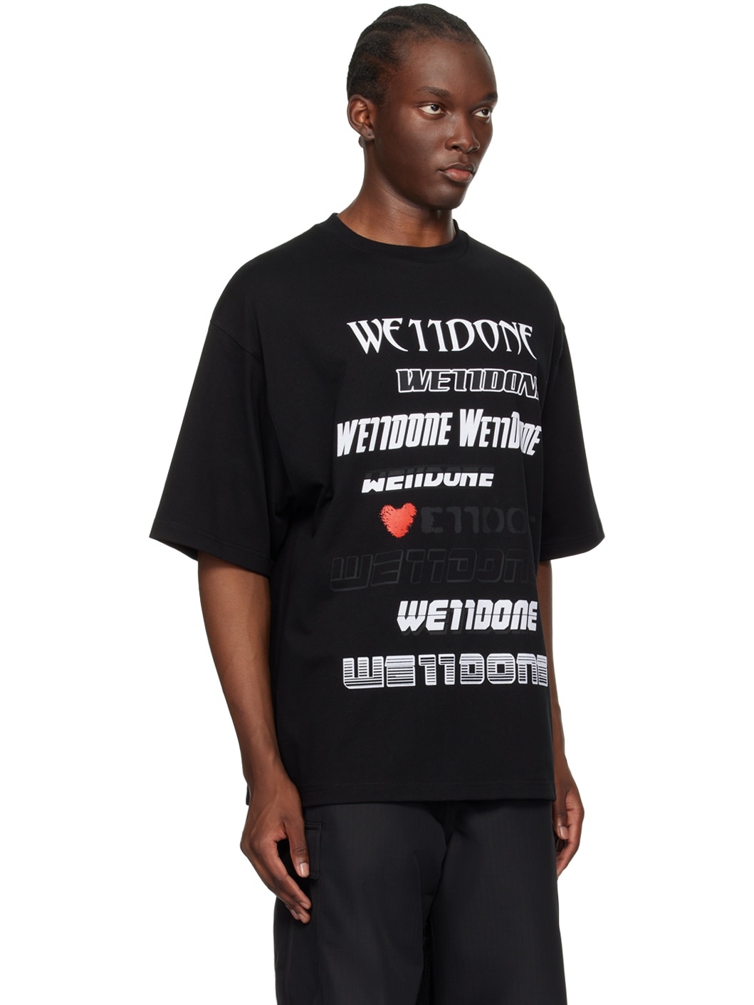 Black 'LOVE WE11DONE' T-Shirt - 2