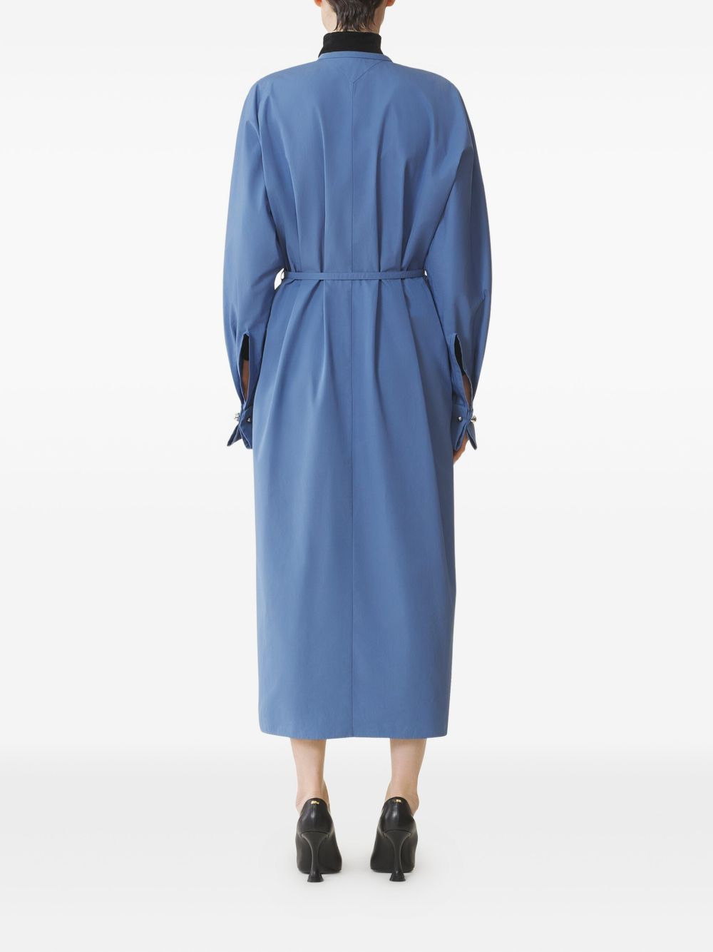 belted midi dress - 4