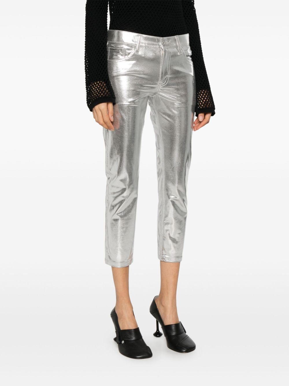 metallic trousers - 3
