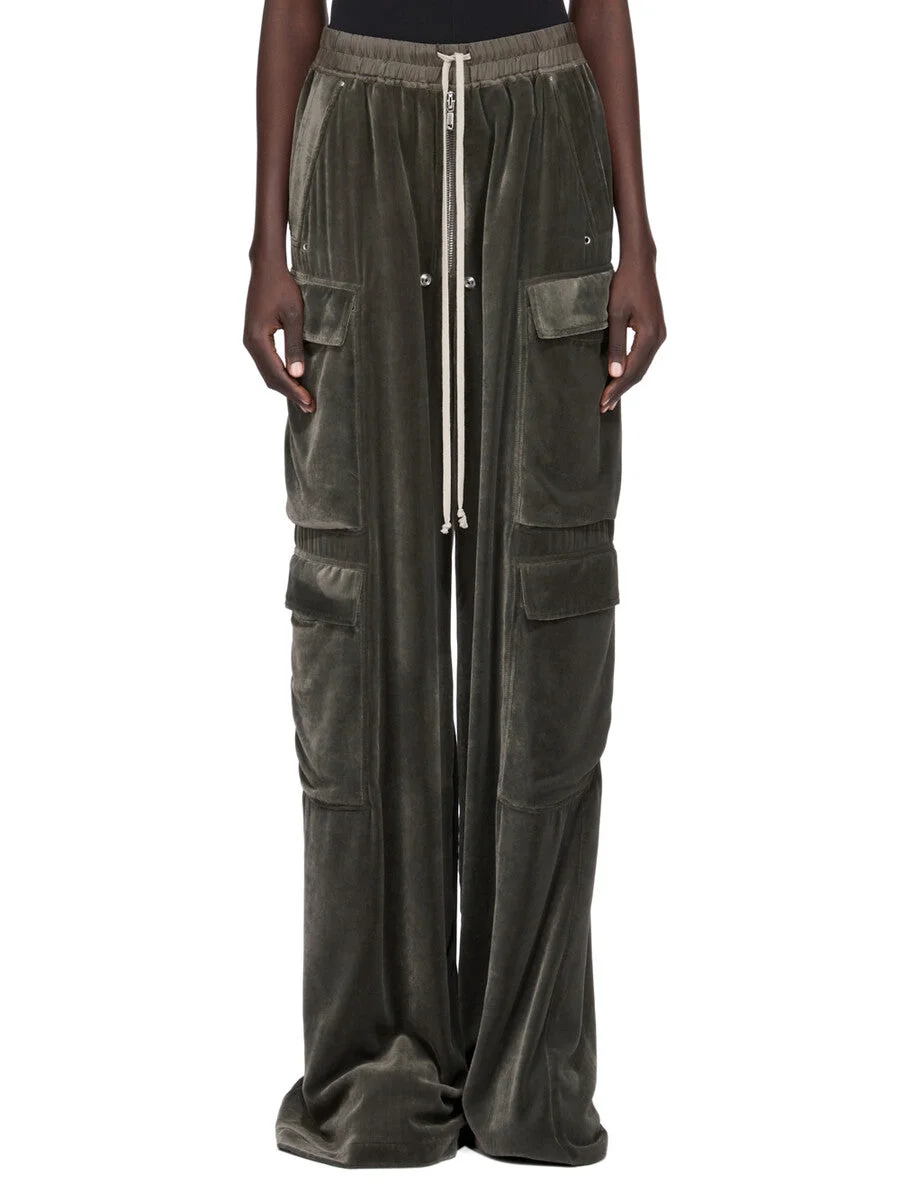 drawstring cargo pants - 1