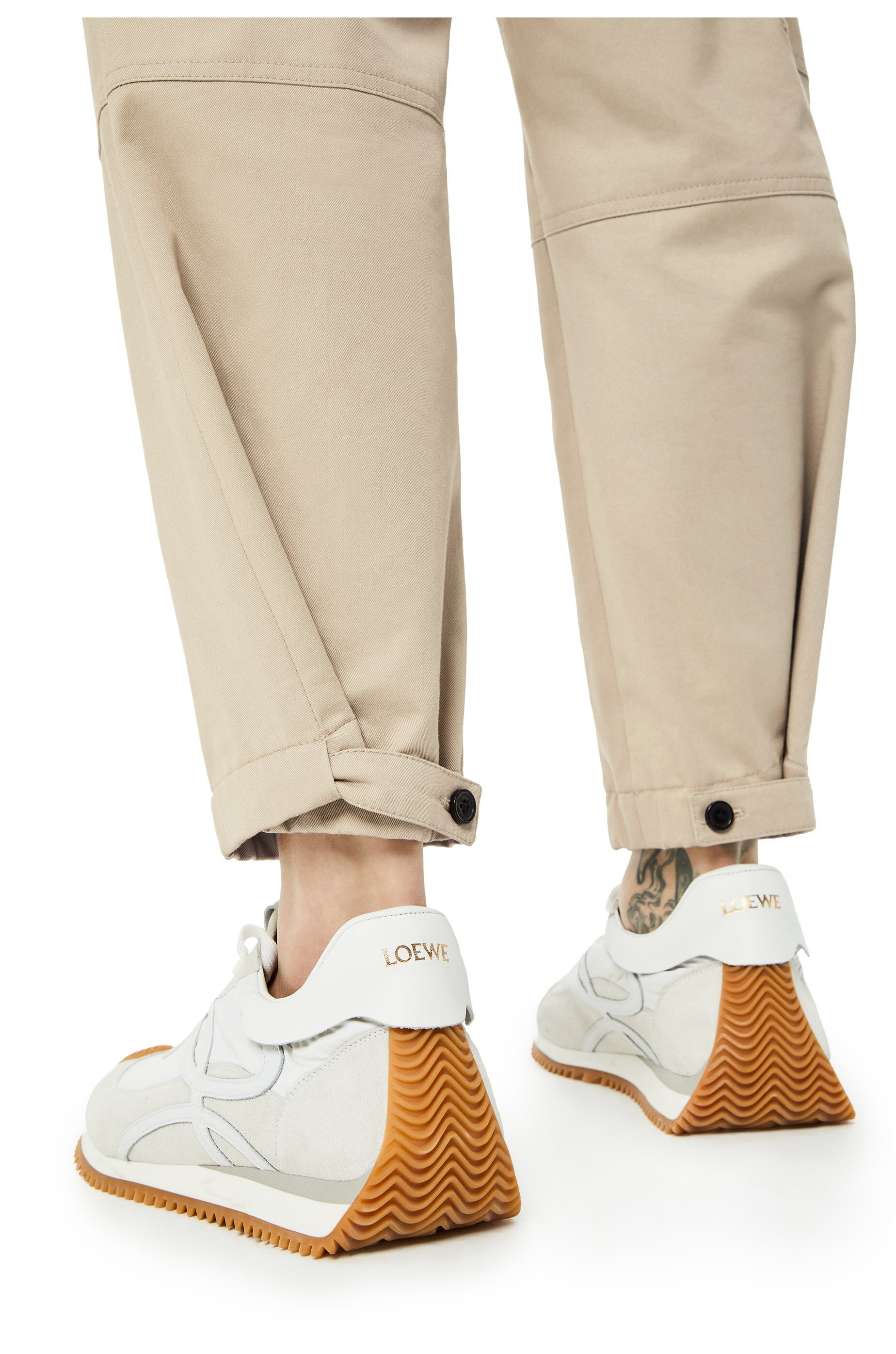 Cargo trousers in cotton - 5
