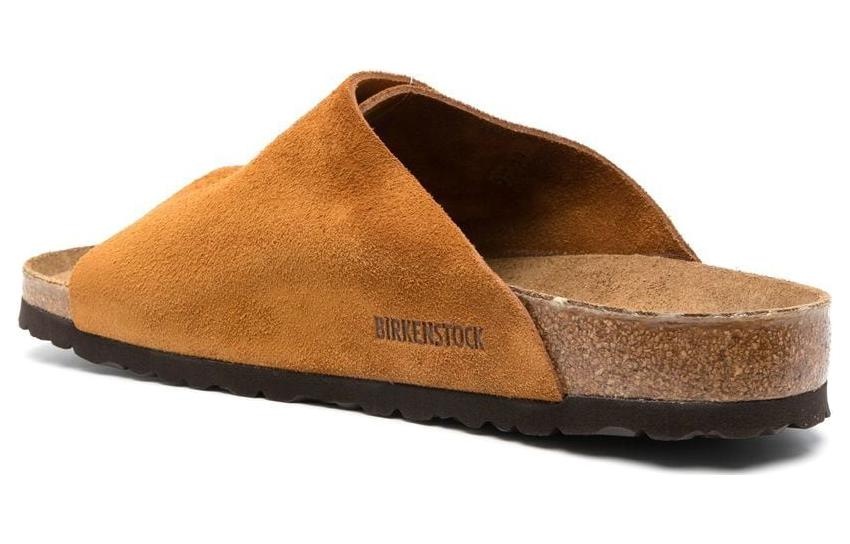 (WMNS) Birkenstock Zrich Suede Leather 'Mink' 1023842 - 3