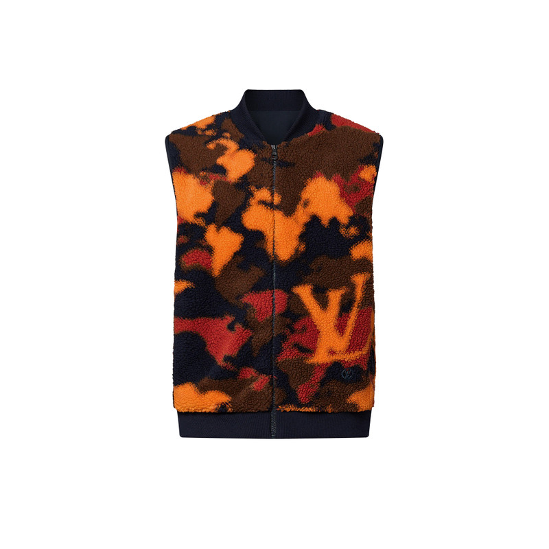 Reversible Fleece Gilet 1