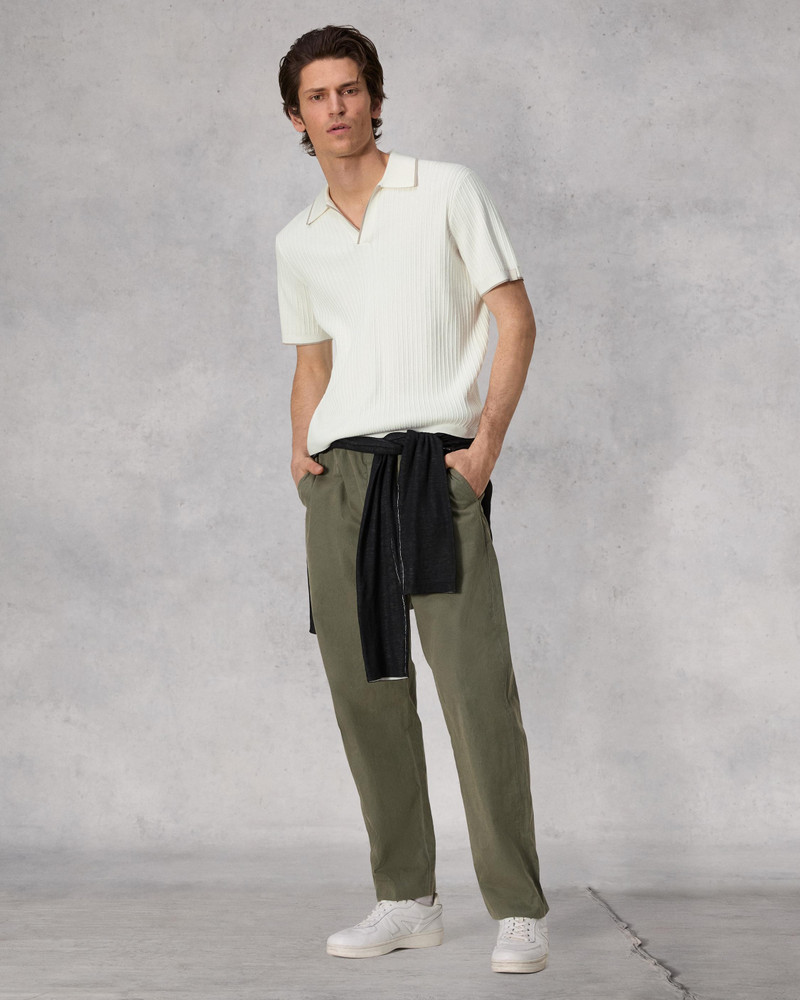 rag & bone Harbor Cotton Nylon Polo outlook