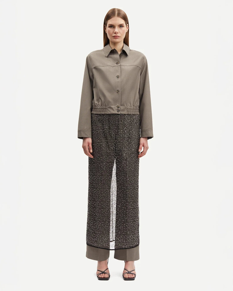 SAMSØE SAMSØE SAAGNETA LONG SKIRT BLACK outlook