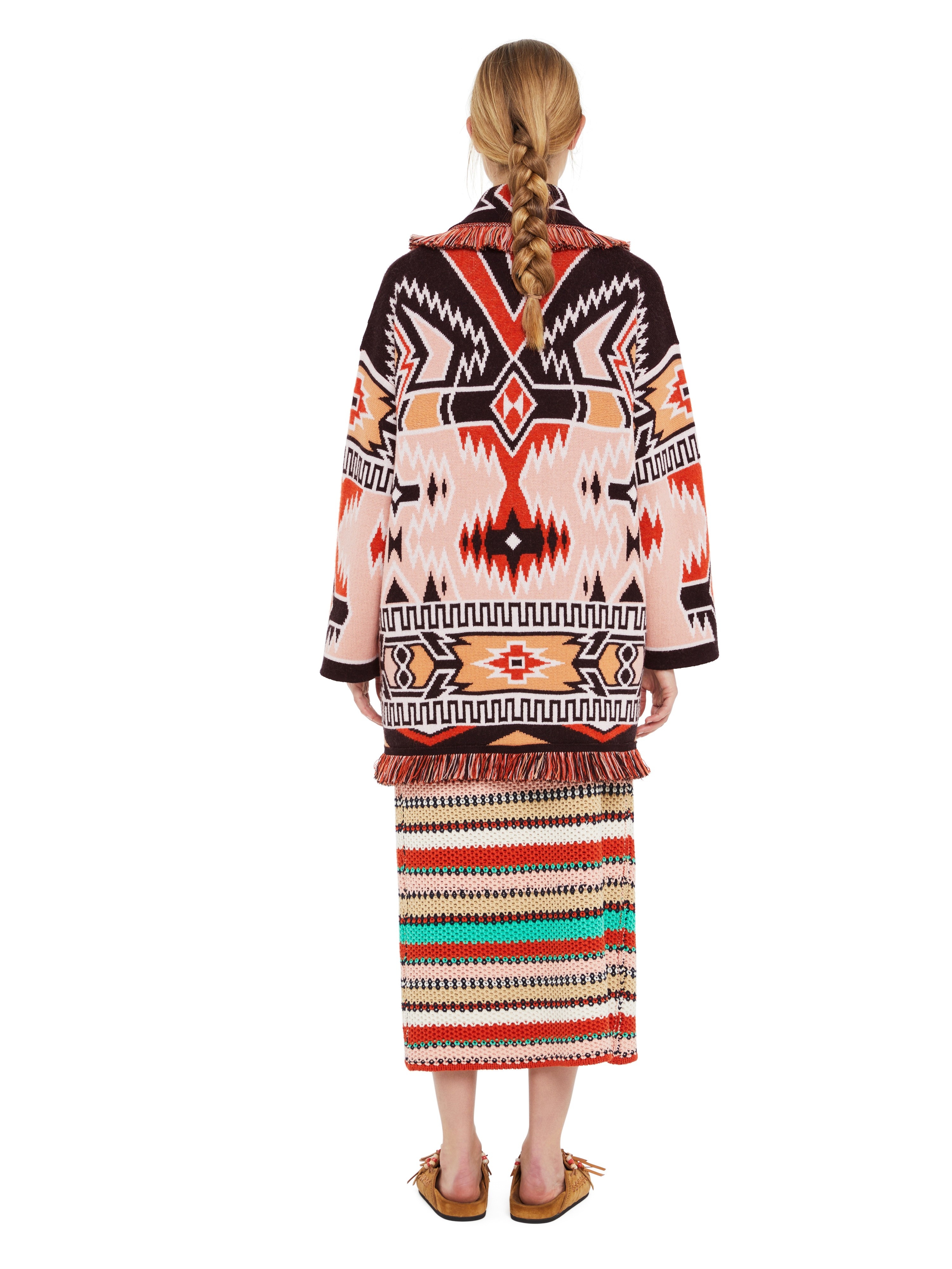 Geometric Roots Cardigan - 7